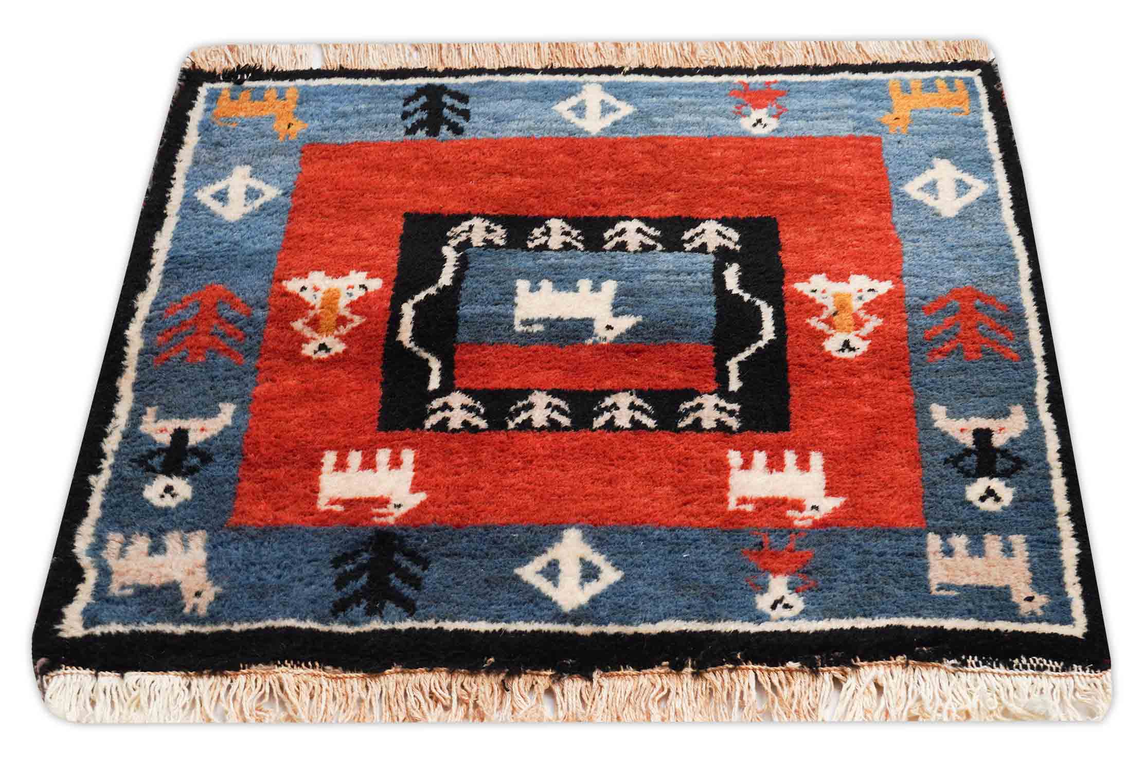 Gabbeh | 80 cm x 80 cm | Nr. Z-1457