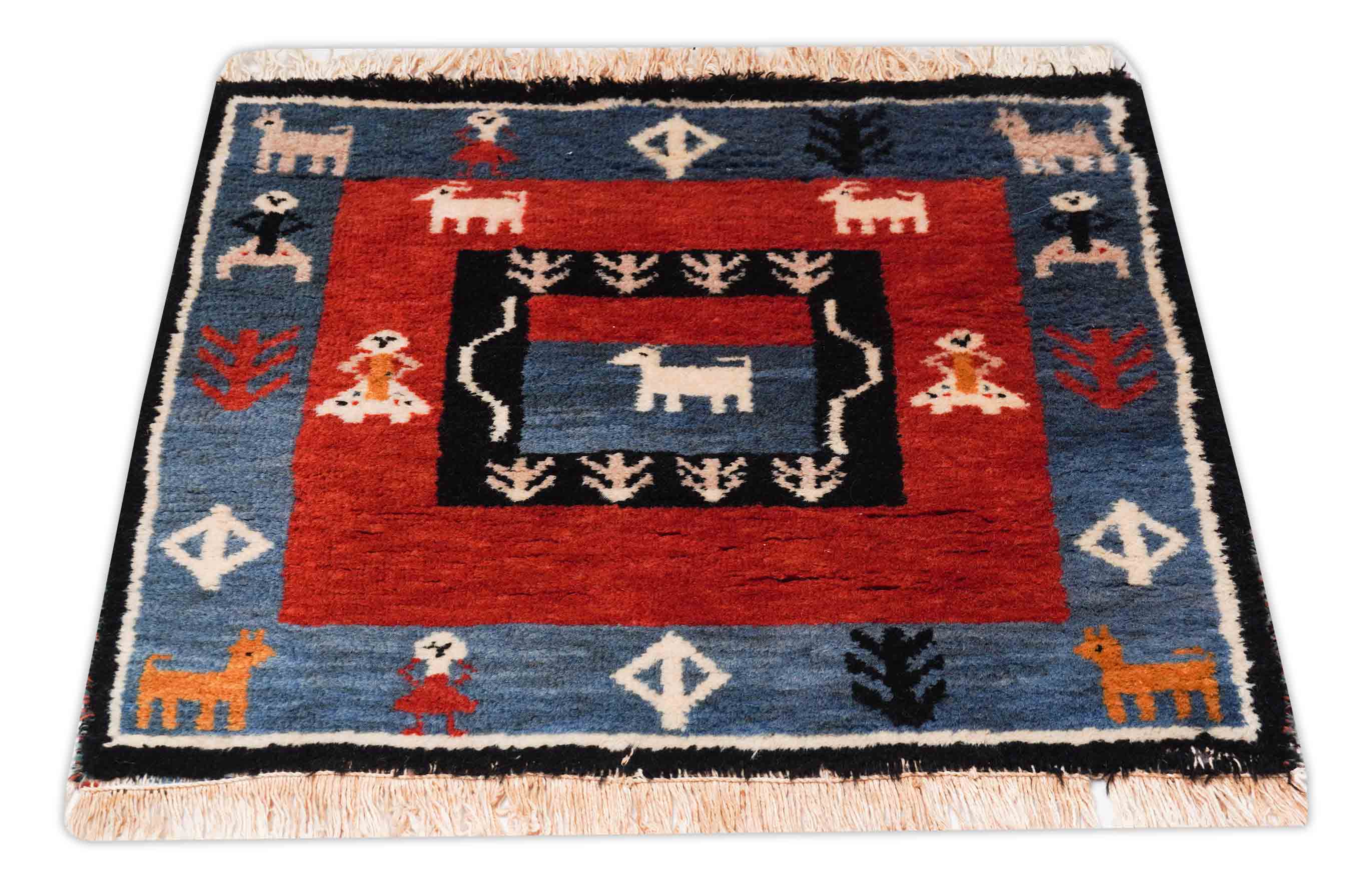 Gabbeh | 80 cm x 80 cm | Nr. Z-1457