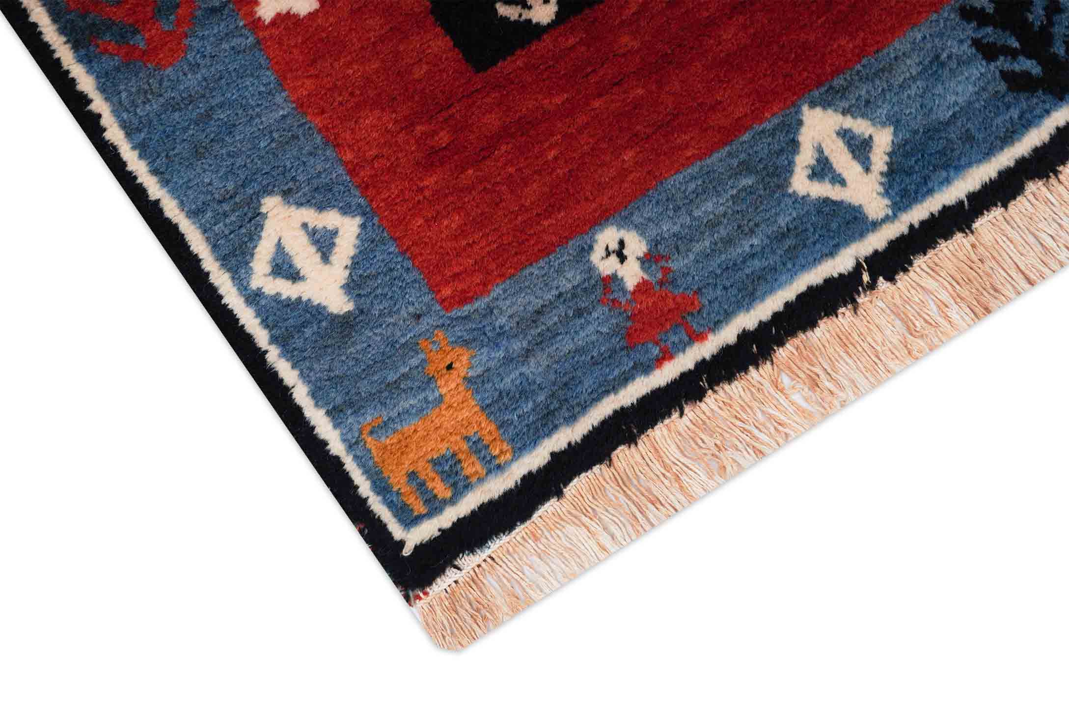 Gabbeh | 80 cm x 80 cm | Nr. Z-1457