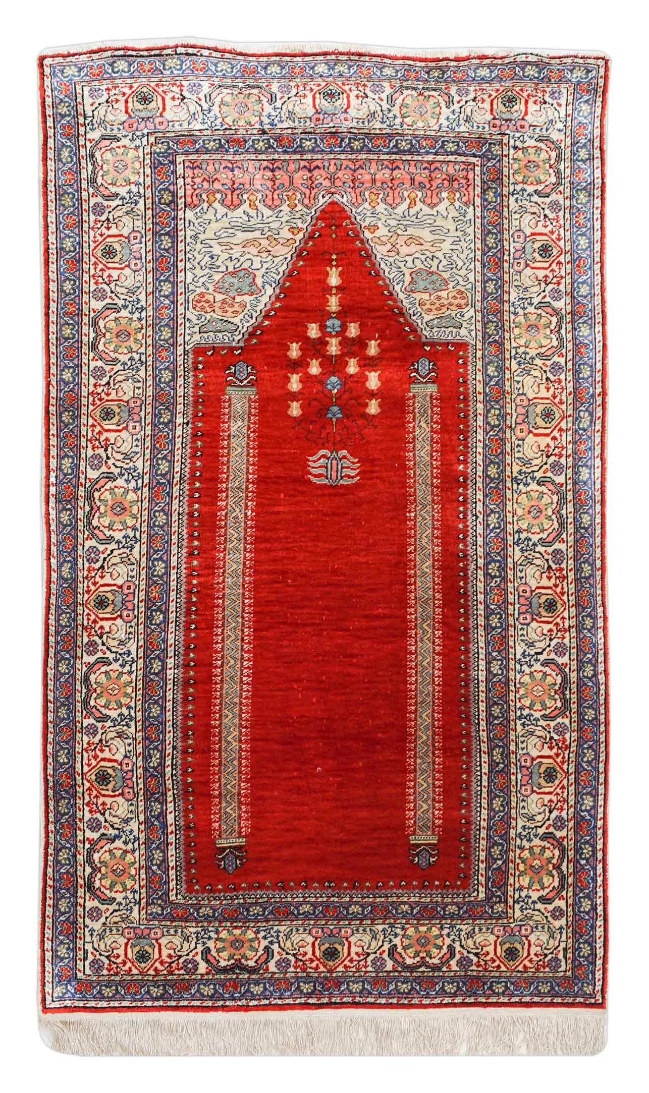 Hereke aus reiner Seide | 127 cm x 75 cm | Nr. Z-1505