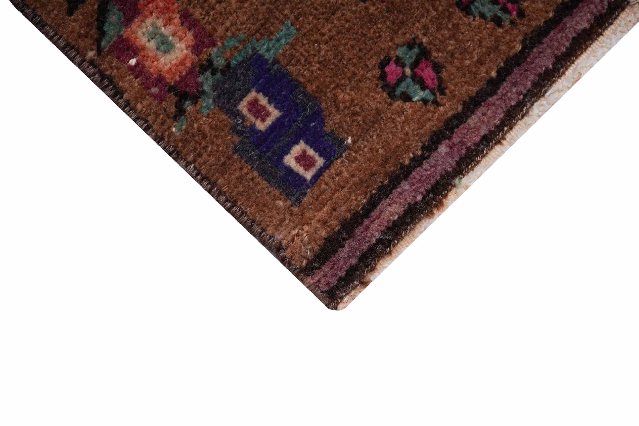 Alter Türkischer Orientteppich | 85 cm x 41 cm | Nr. Z-1535