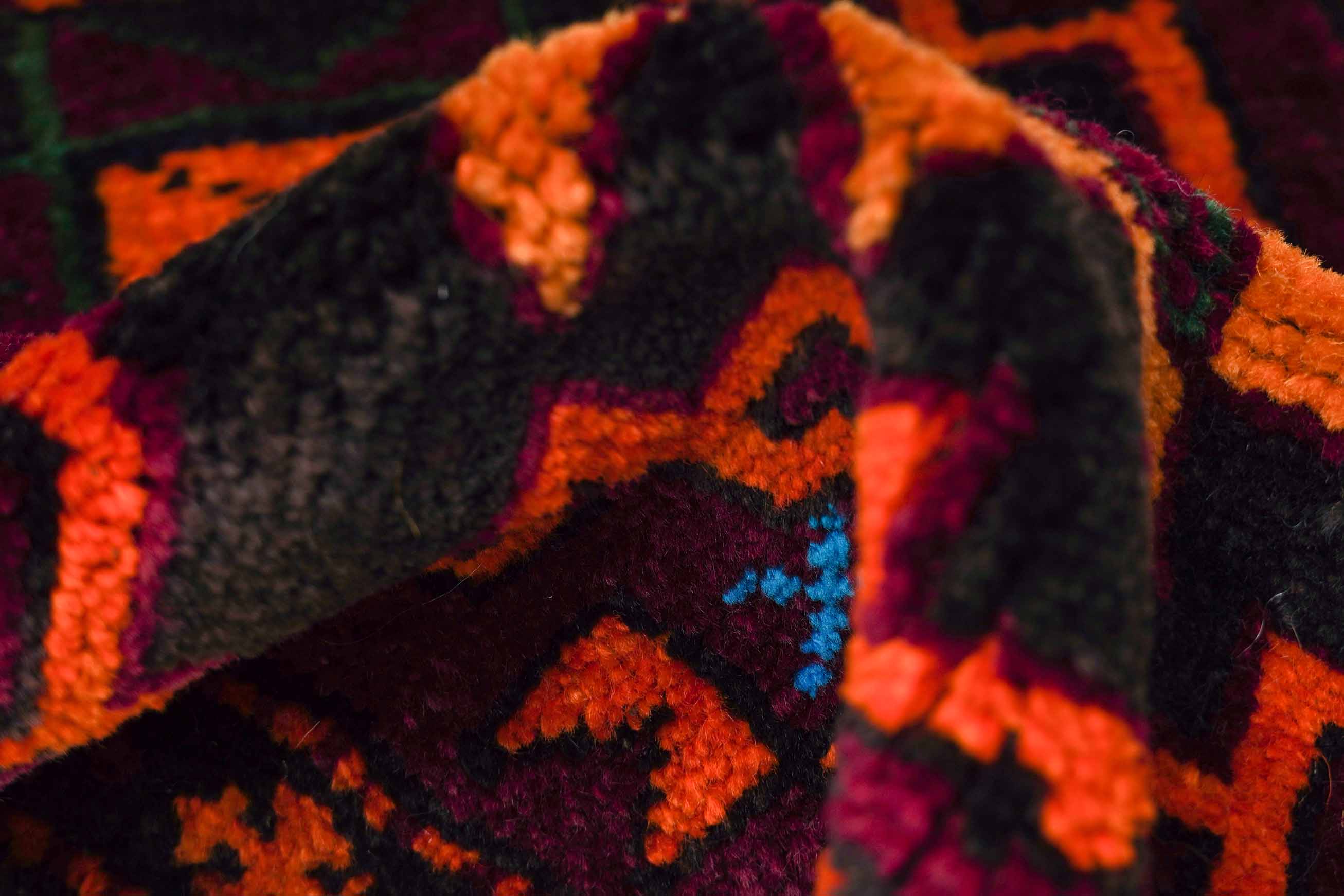 Alter Orientteppich | 60 cm x 50 cm | Nr. Z-1552