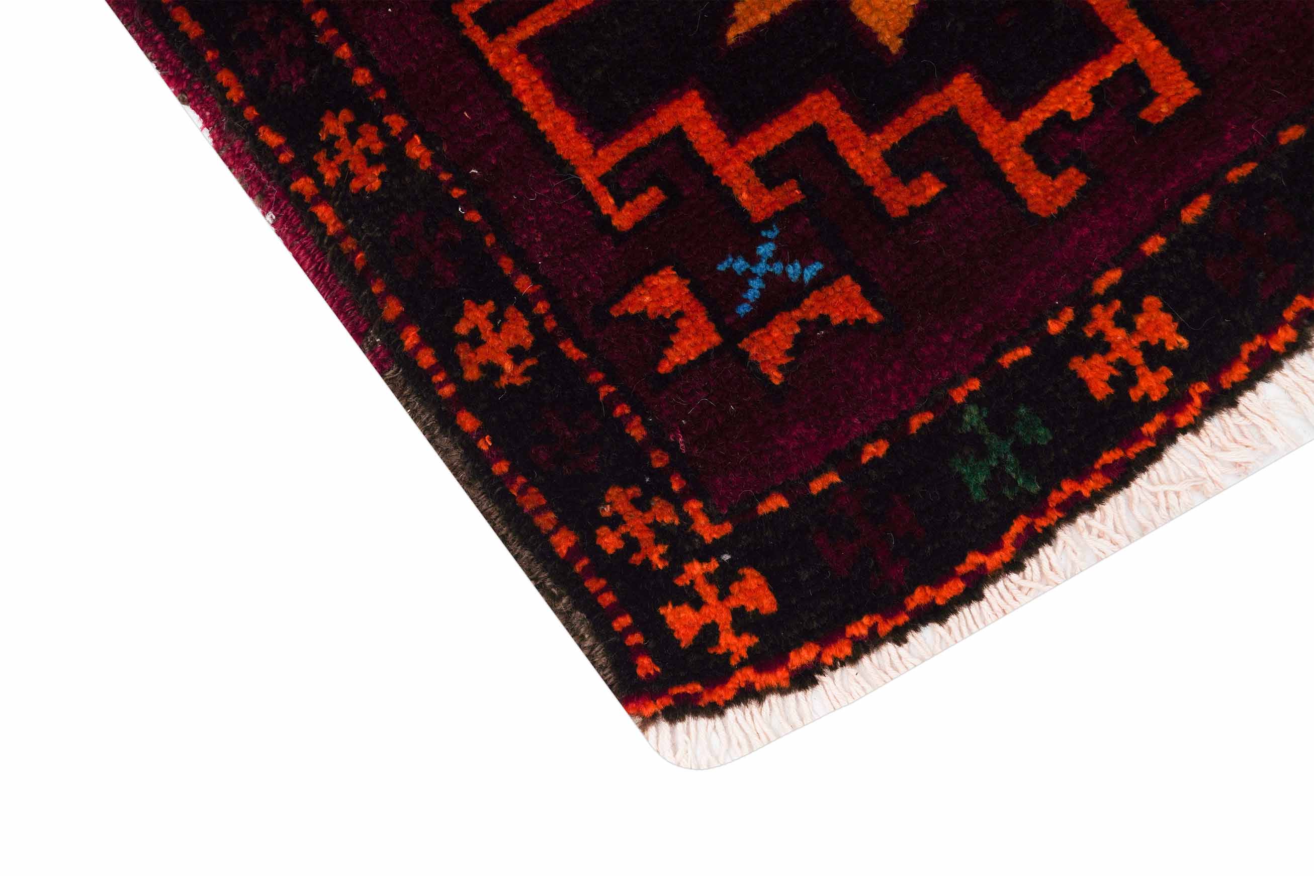 Alter Orientteppich | 60 cm x 50 cm | Nr. Z-1552