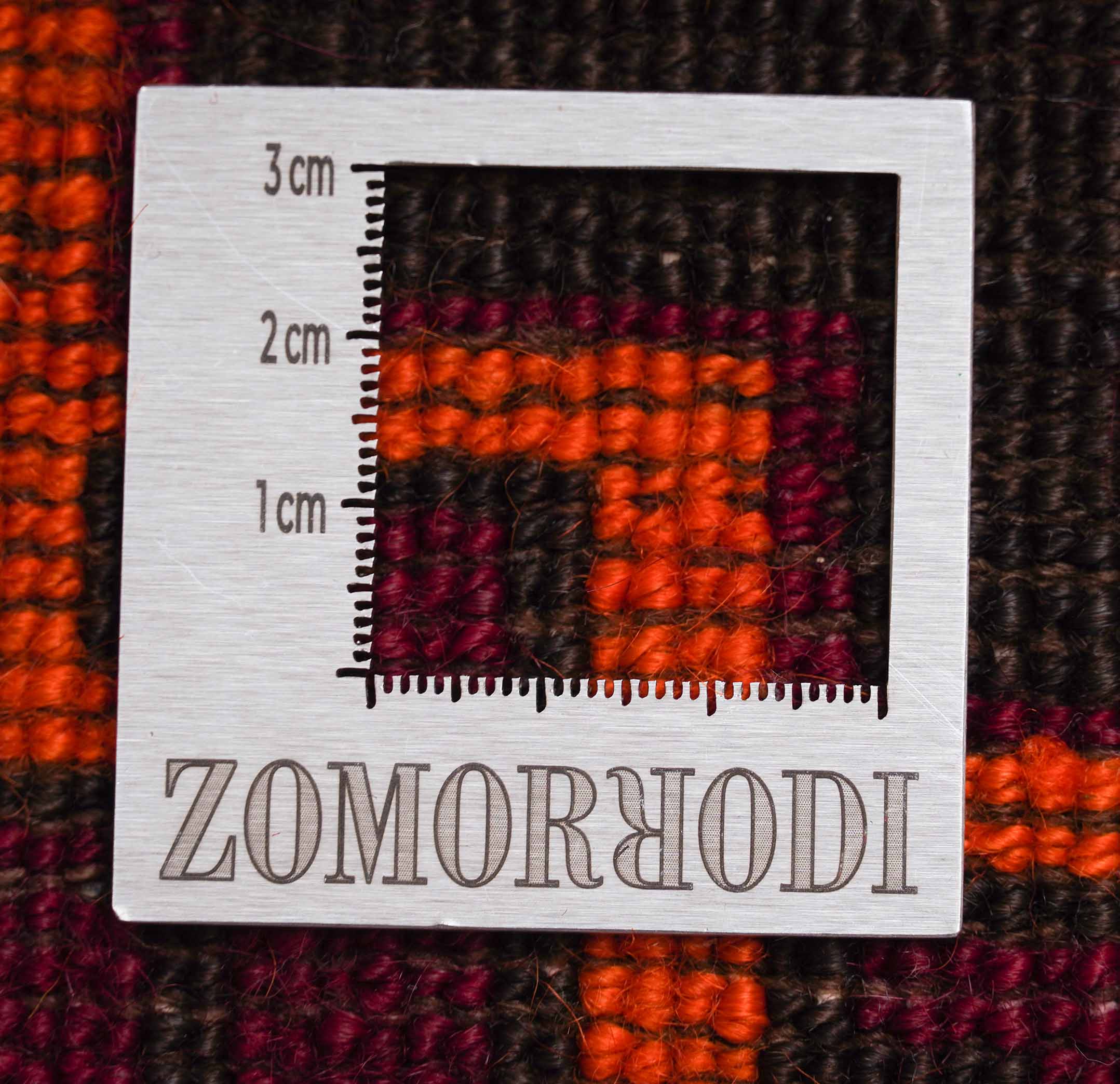 Alter Orientteppich | 60 cm x 50 cm | Nr. Z-1552