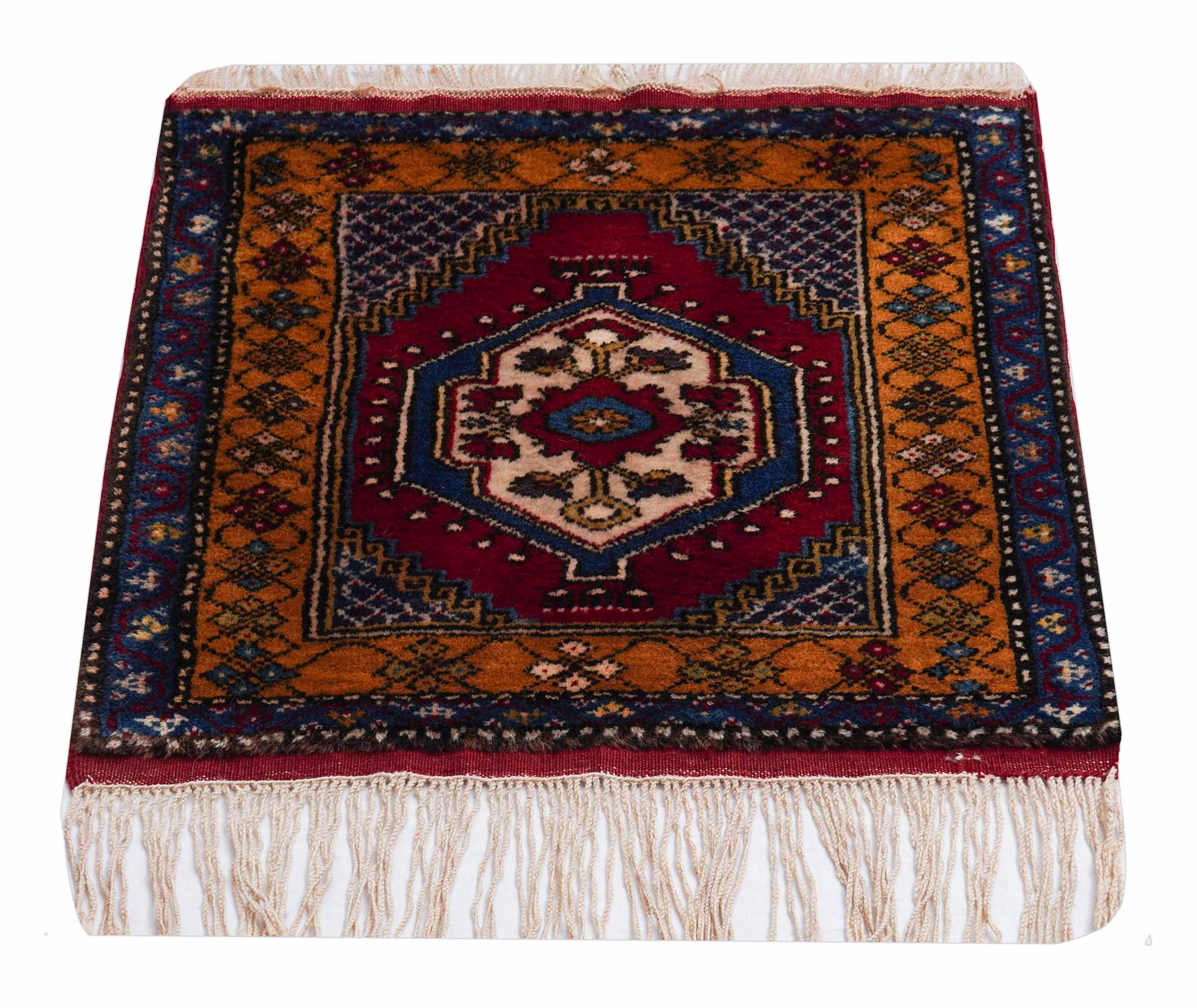 Türkischer Orientteppich | 63 cm x 63 cm | Nr. Z-1554