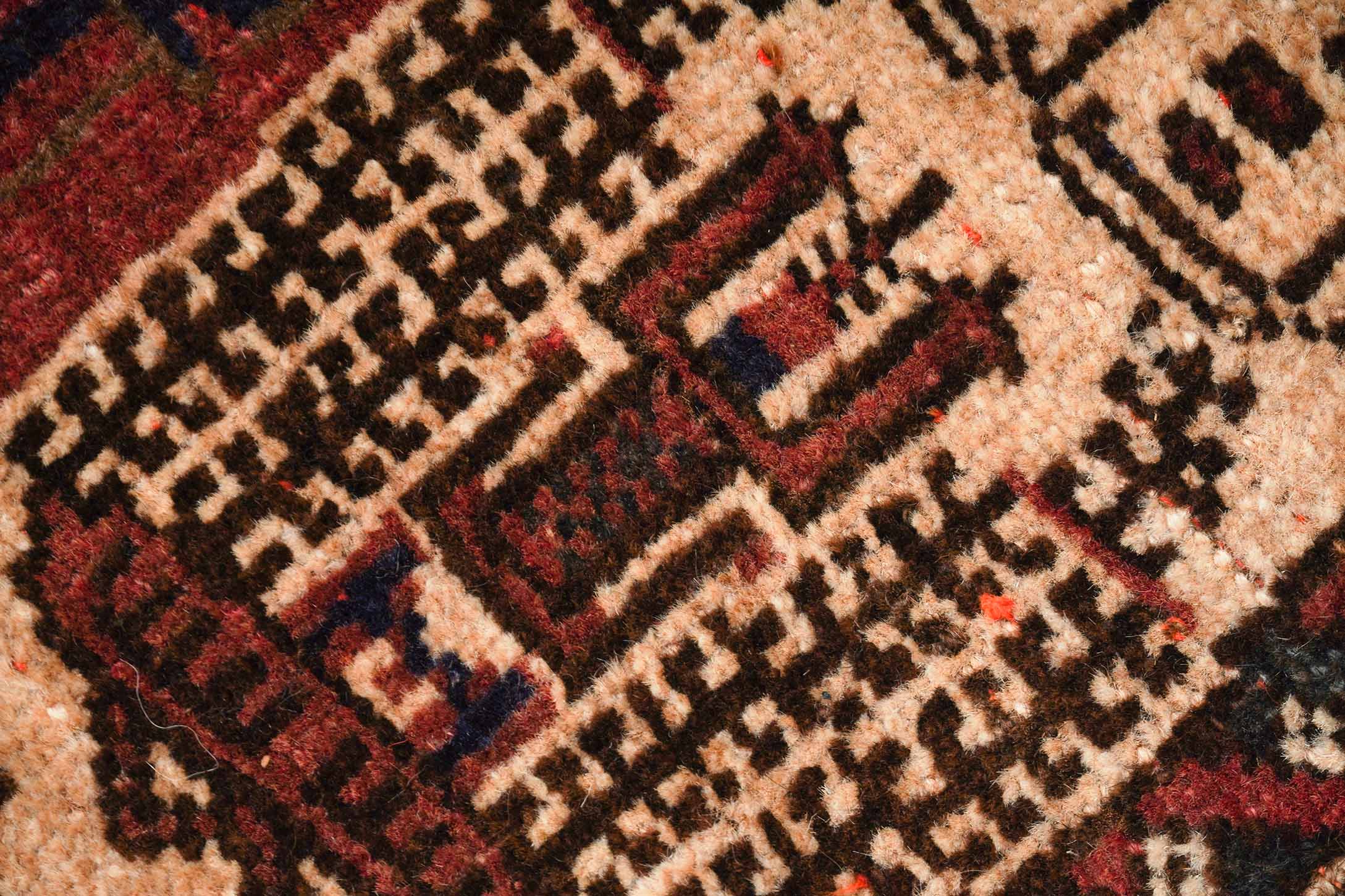 Alter Türkischer Orientteppich | 120 cm x 77 cm | Nr. Z-1586