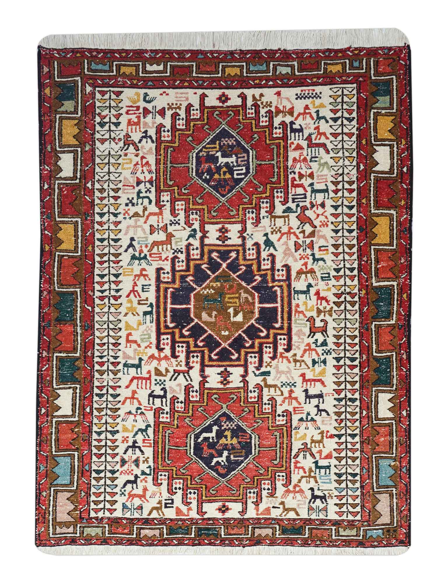 Soumak Kelim | 134 cm x 101 cm | Nr. Z-1594