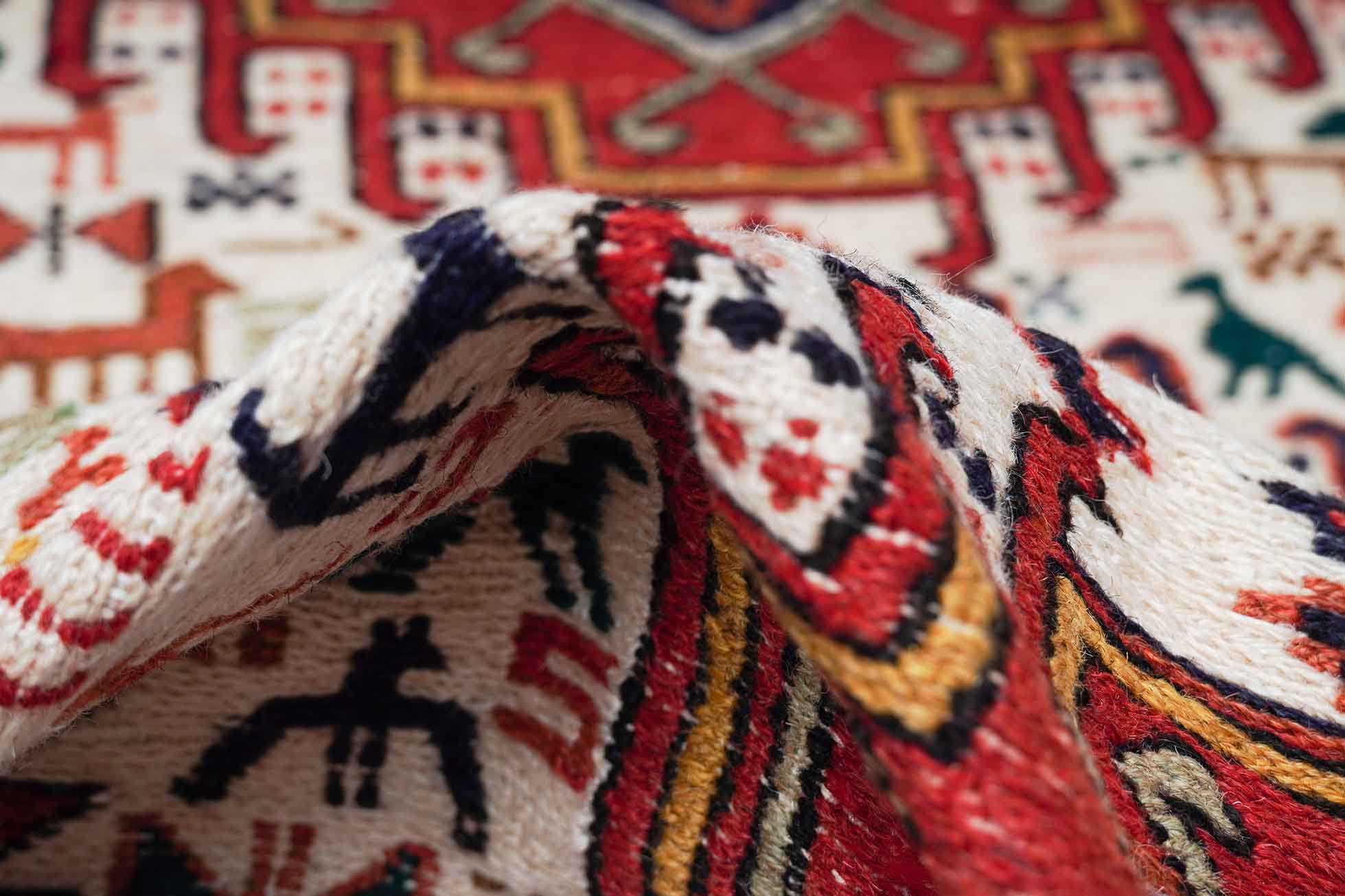 Soumak Kelim | 134 cm x 101 cm | Nr. Z-1594