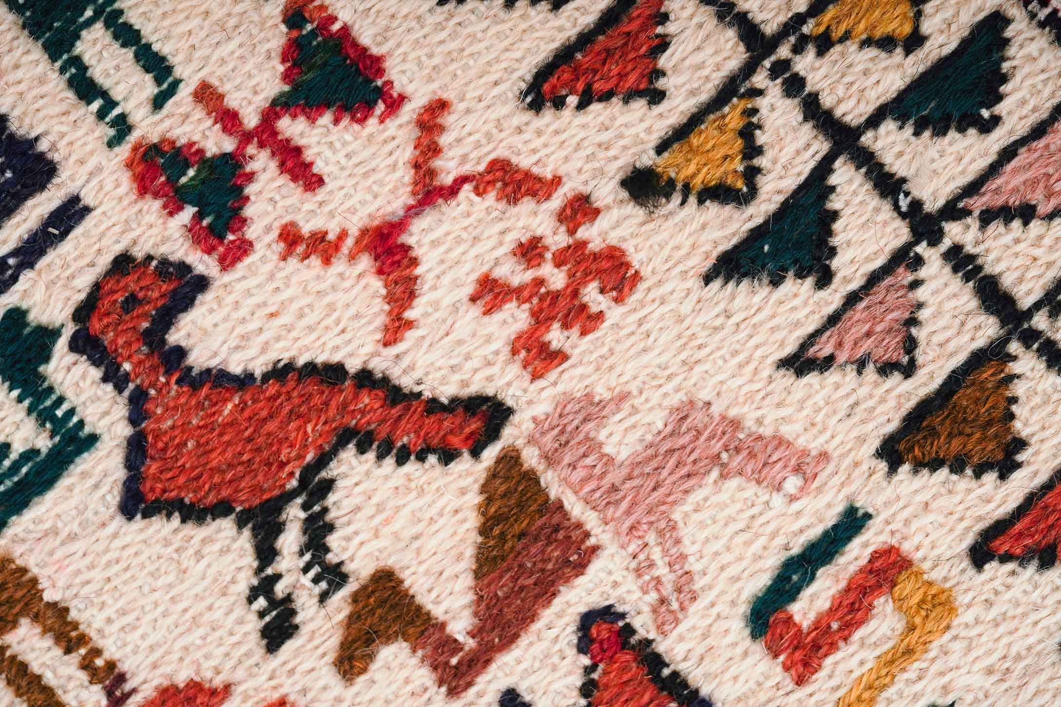 Soumak Kelim | 134 cm x 101 cm | Nr. Z-1594