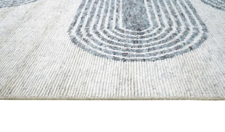 Beni Berber Teppich in hellgrau und 310 cm x 250 cm groß