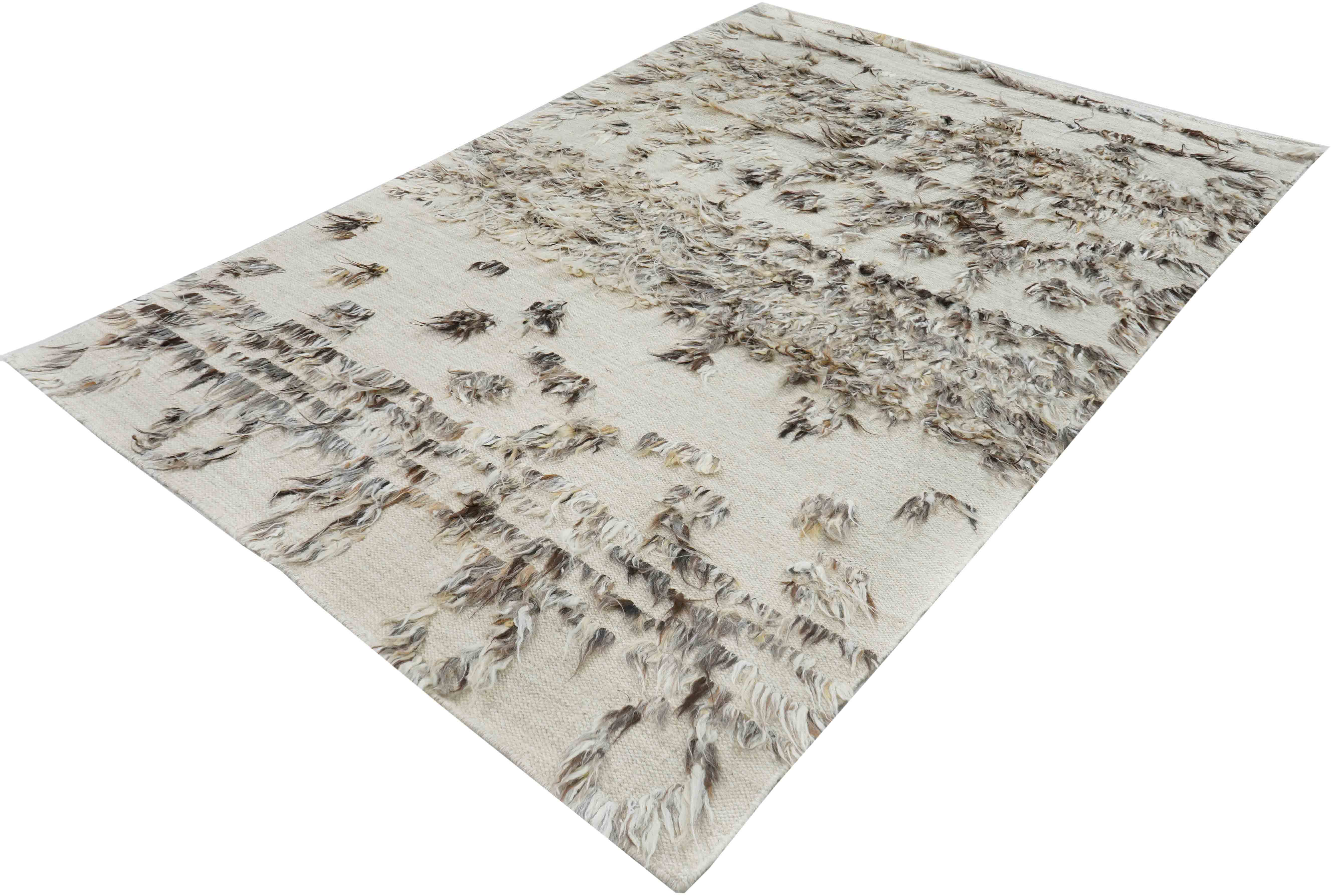 Furry Kelim | 239 cm x 160 cm | Nr. Z-1671