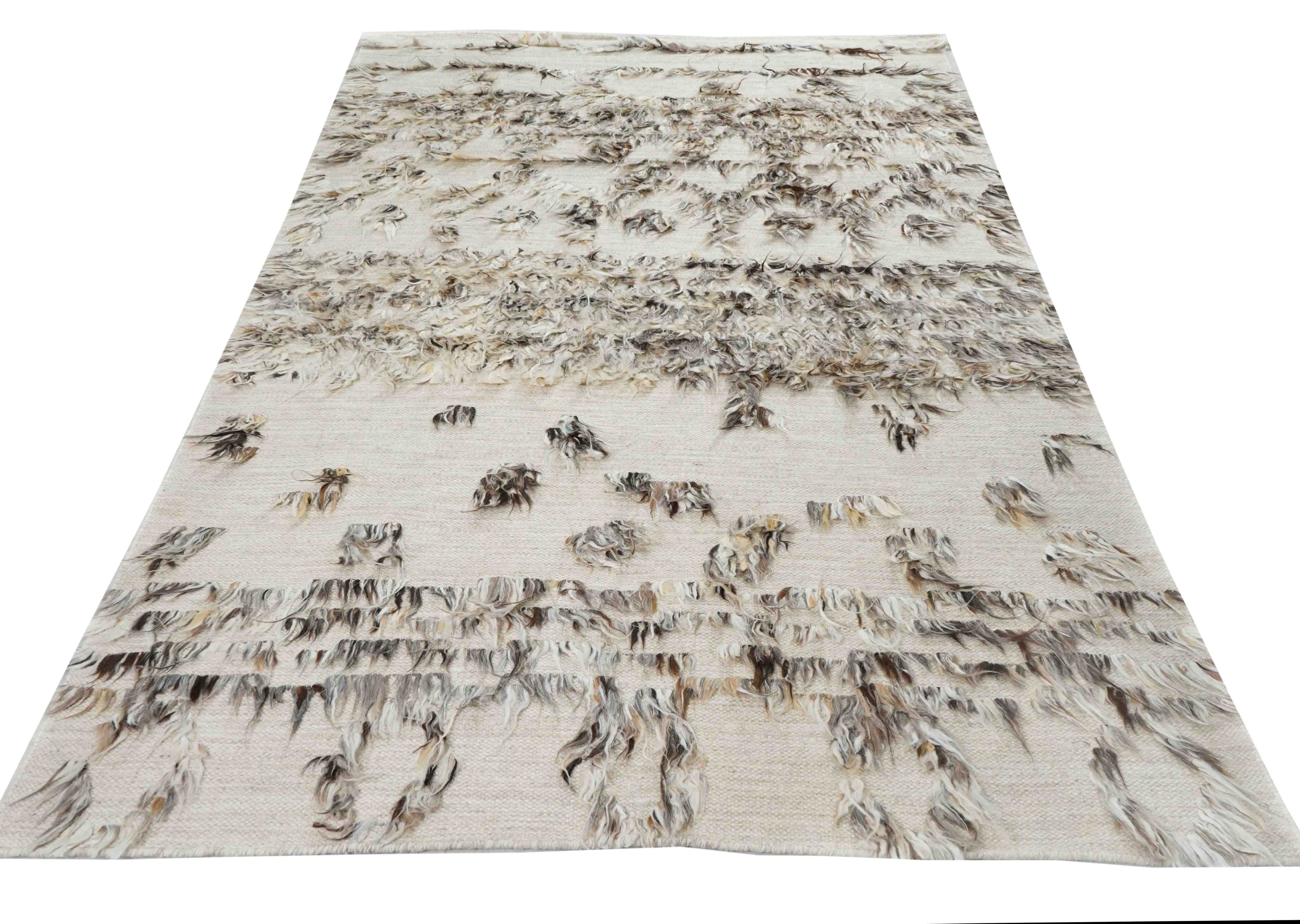 Furry Kelim | 239 cm x 160 cm | Nr. Z-1671