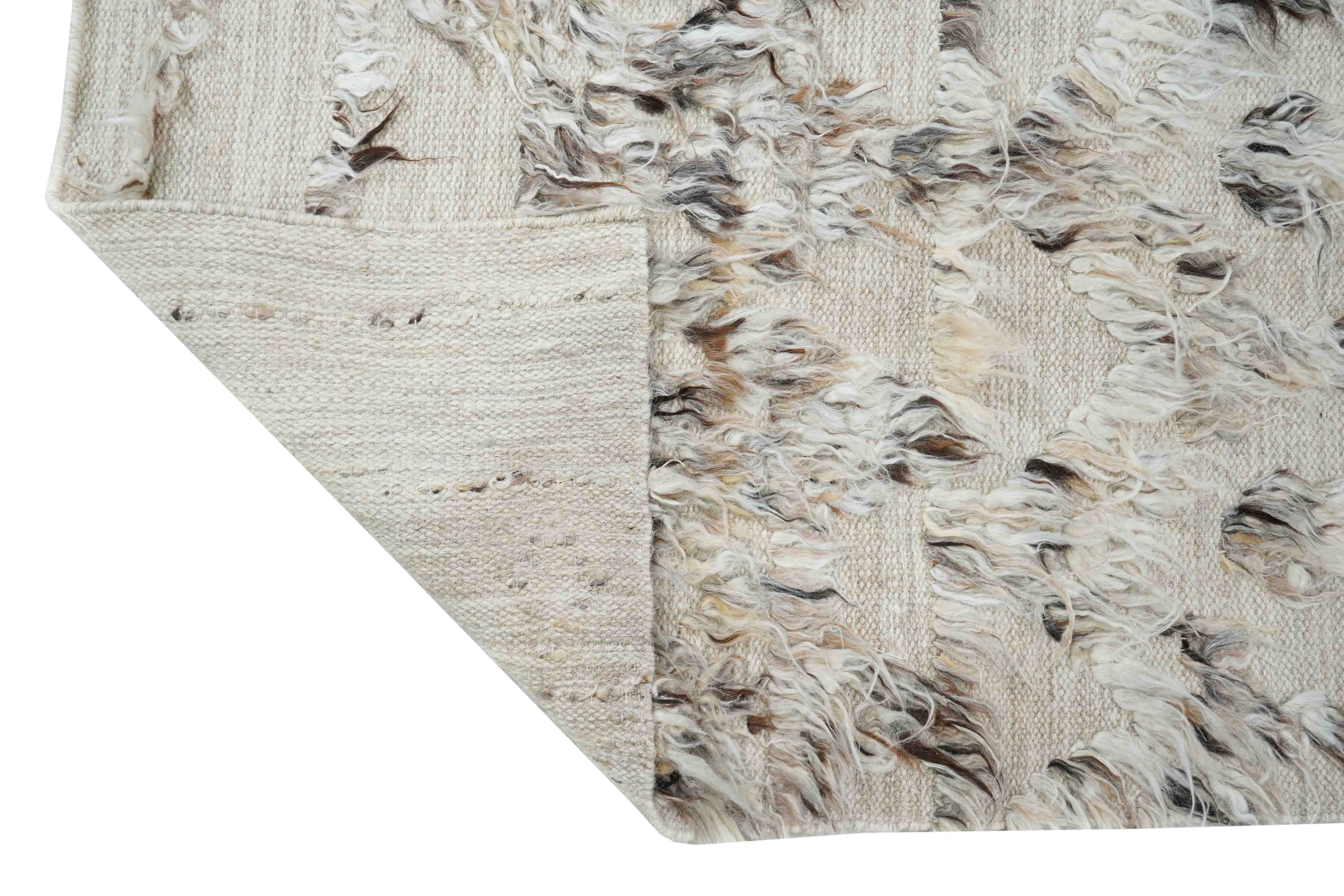 Furry Kelim | 239 cm x 160 cm | Nr. Z-1671