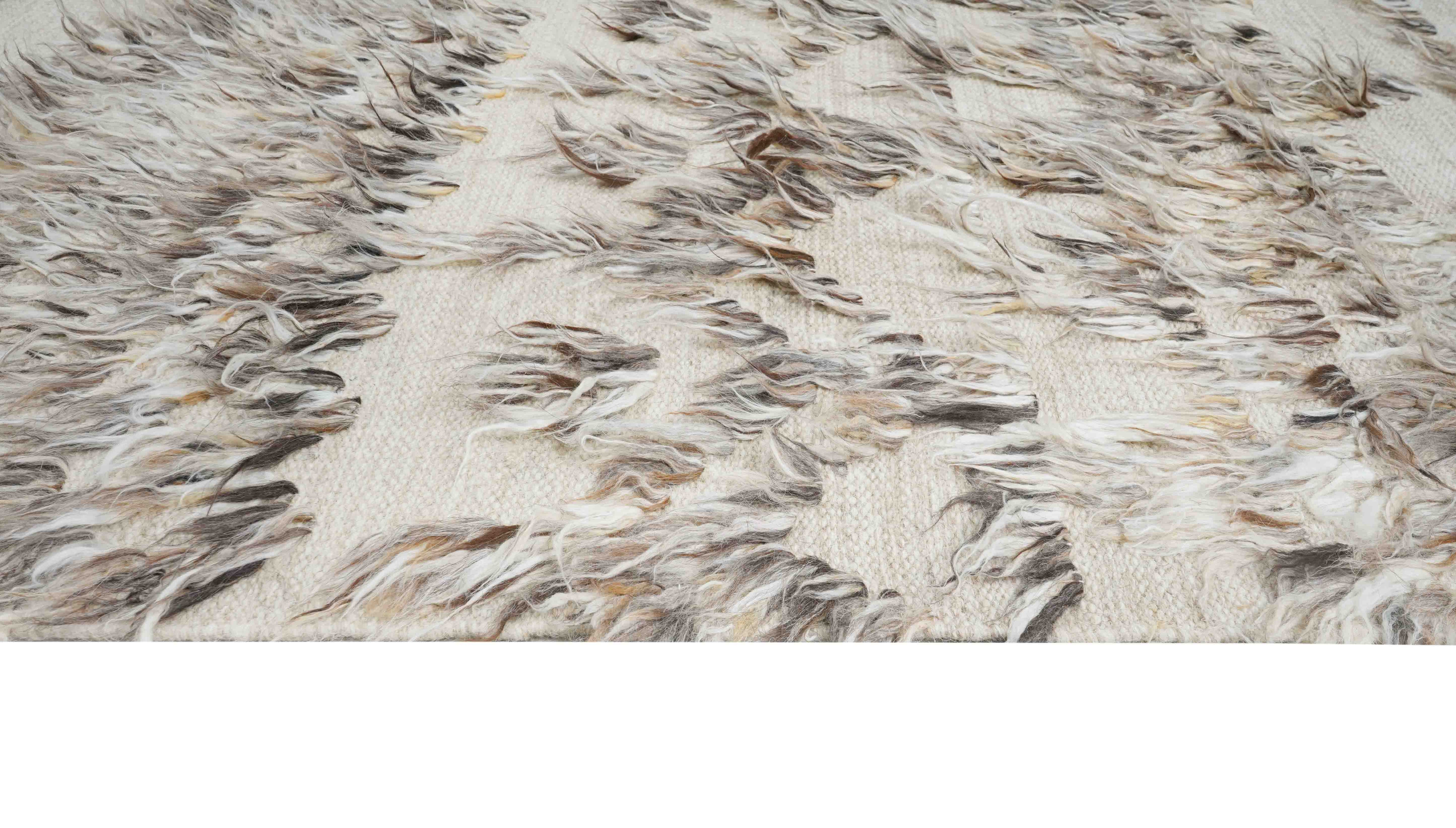 Furry Kelim | 239 cm x 160 cm | Nr. Z-1671