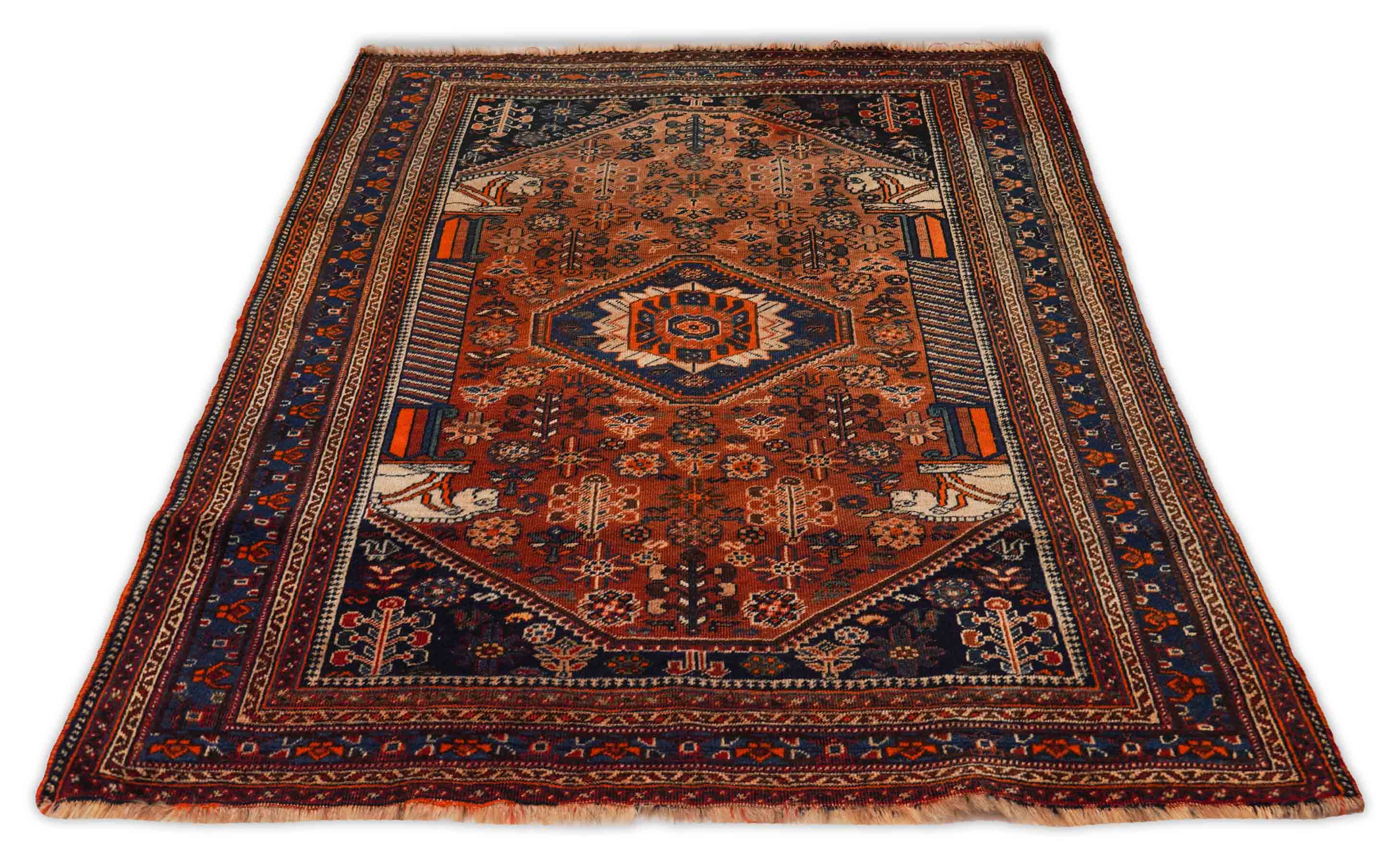 Bild vom Alter Afshari Teppich - 3