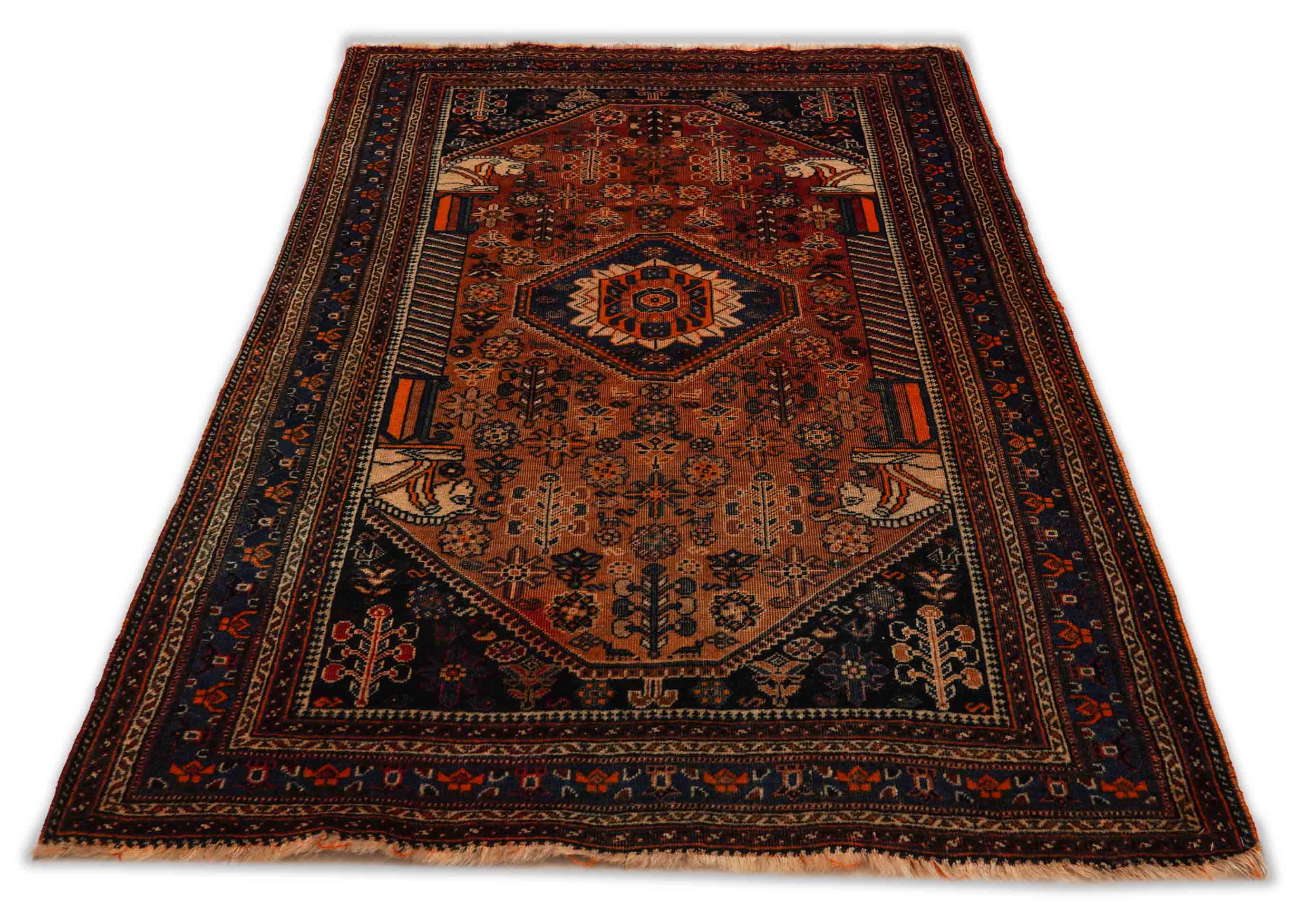 Bild vom Alter Afshari Teppich - 4