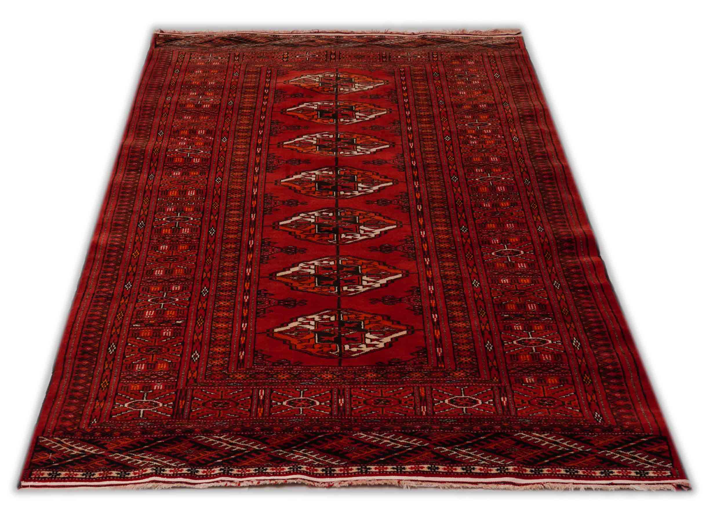 Alter Turkmenischer Teppich | 161 cm x 104 cm | Nr. Z-1782