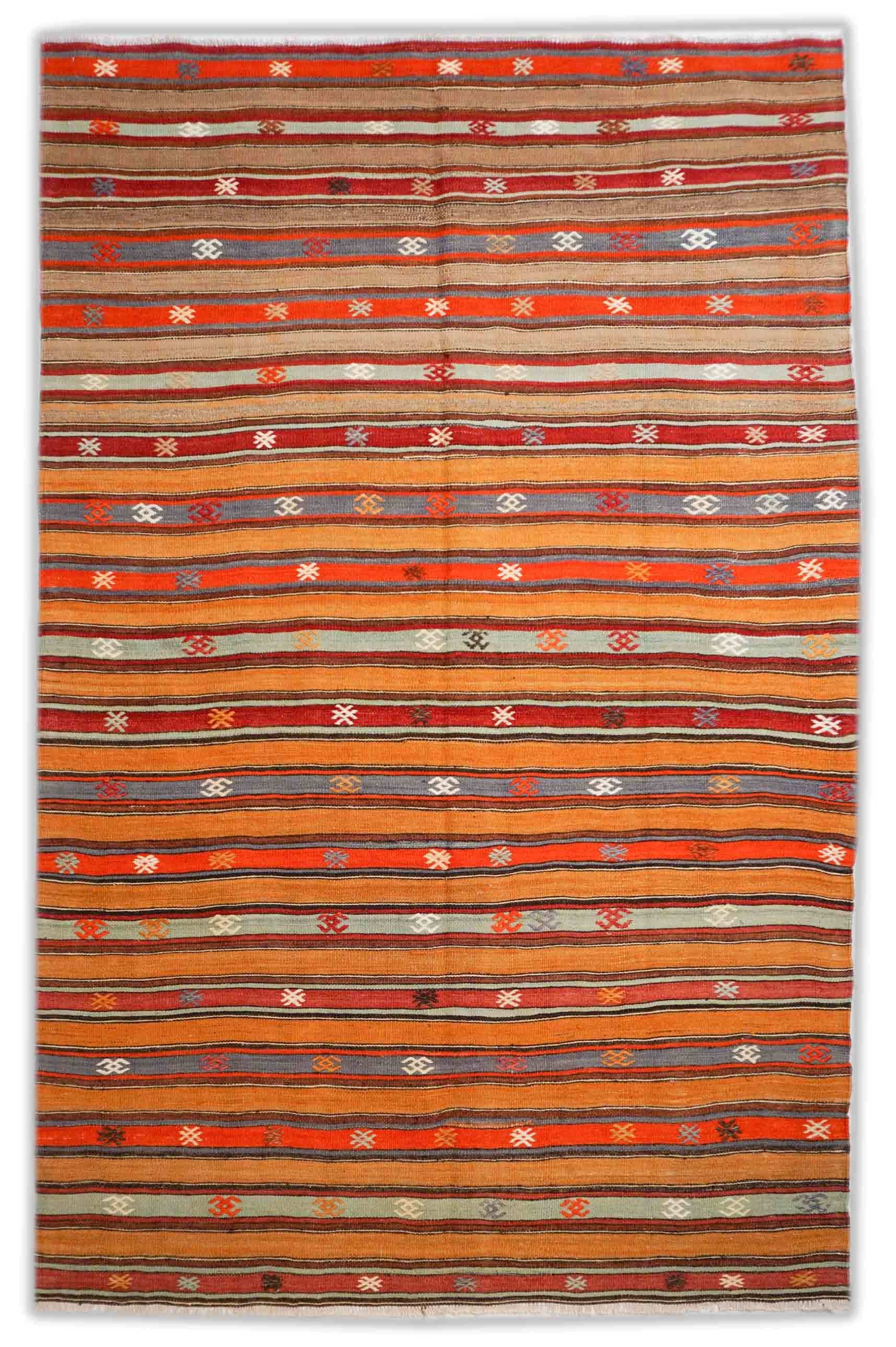 Alter Kelim | 254 cm x 162 cm | Nr. Z-1837