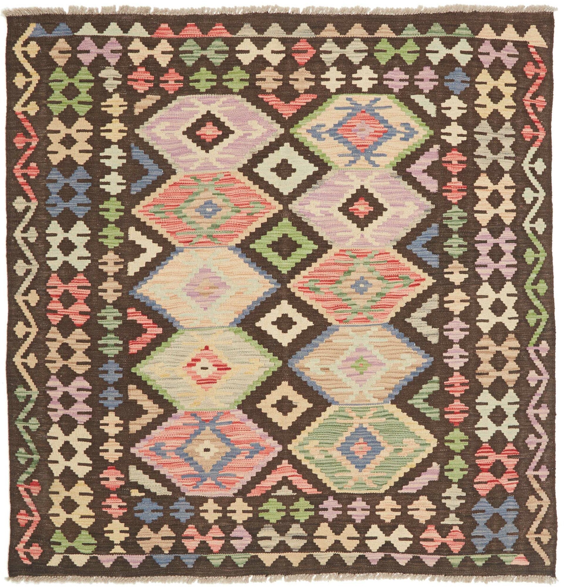 Kelim | 142 cm x 143 cm | Nr. Z-2216