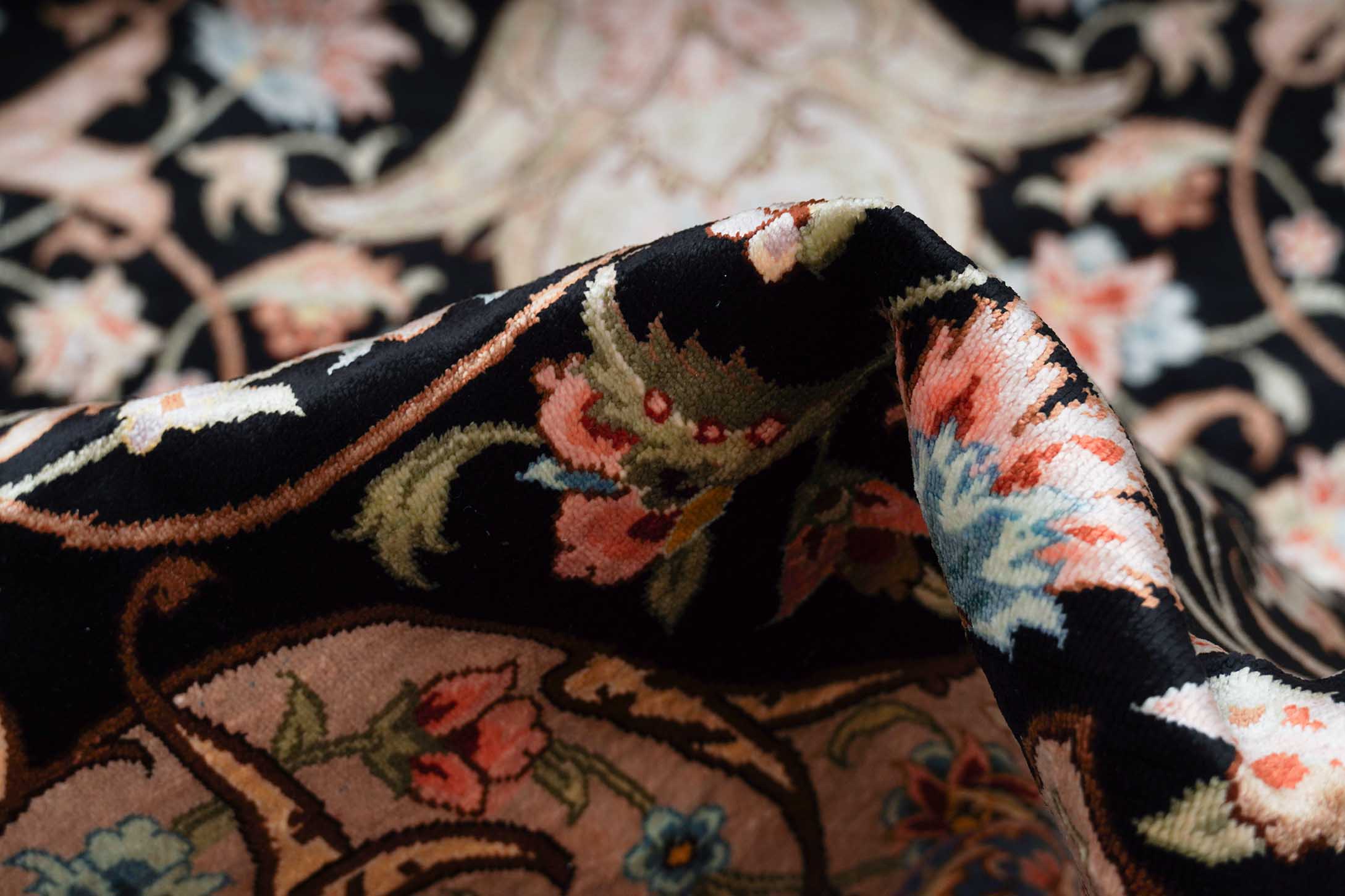 Ghom aus reiner Seide | 295 cm x 202 cm | Nr. Z-2357