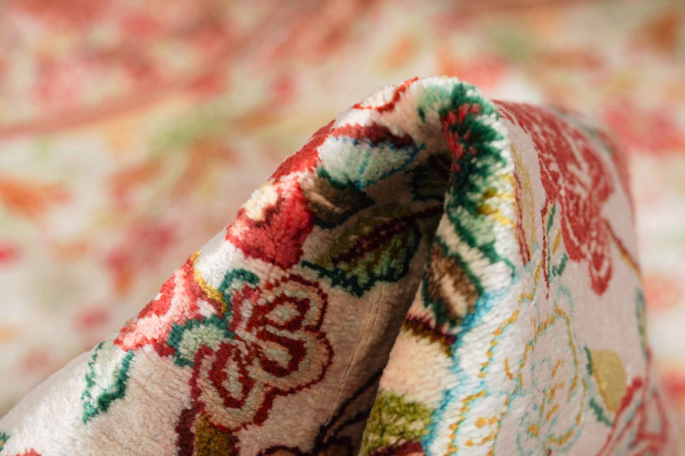 Ghom aus reiner Seide | 144 cm x 106 cm | Nr. Z-2371