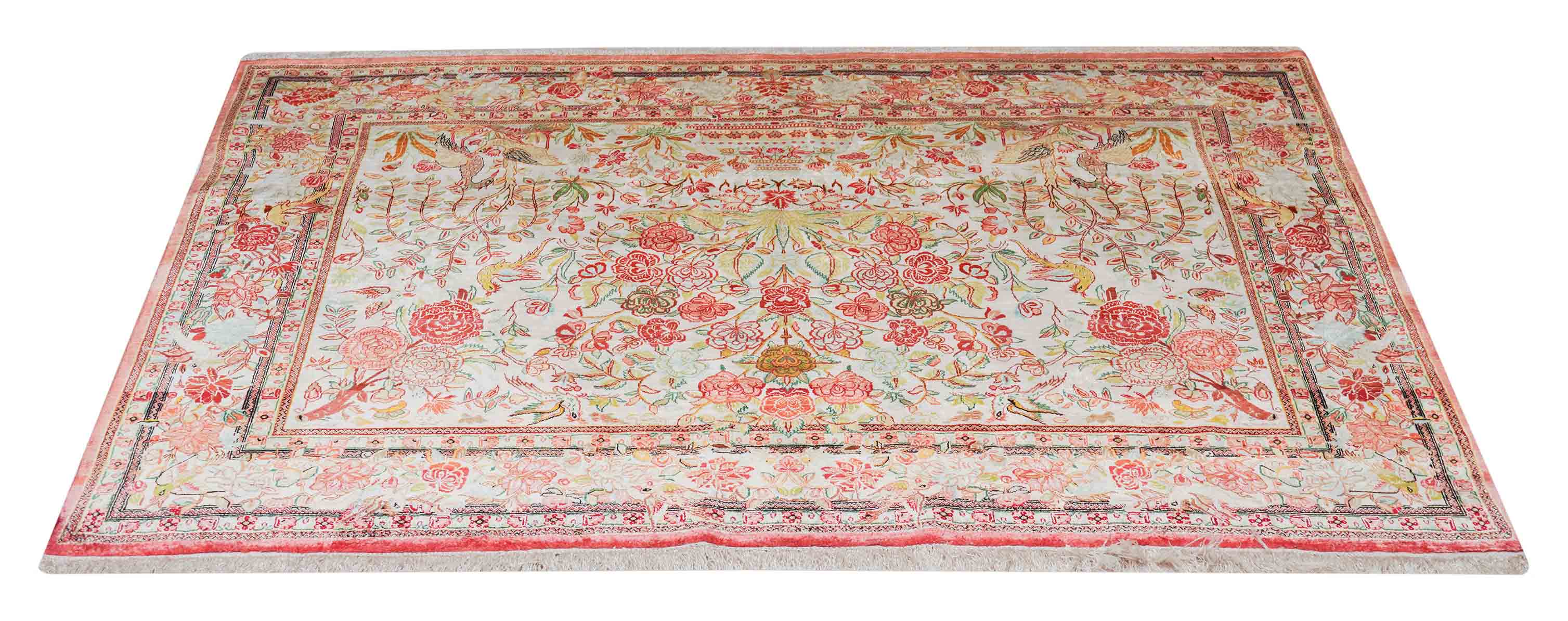 Ghom aus reiner Seide | 144 cm x 106 cm | Nr. Z-2371