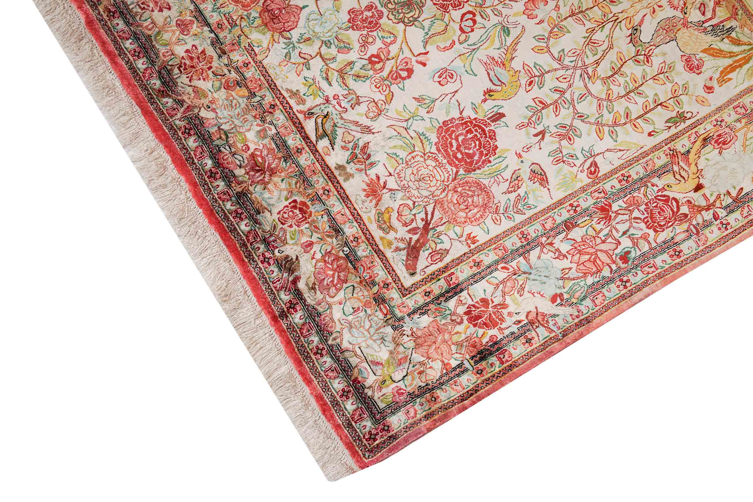 Ghom aus reiner Seide | 144 cm x 106 cm | Nr. Z-2371