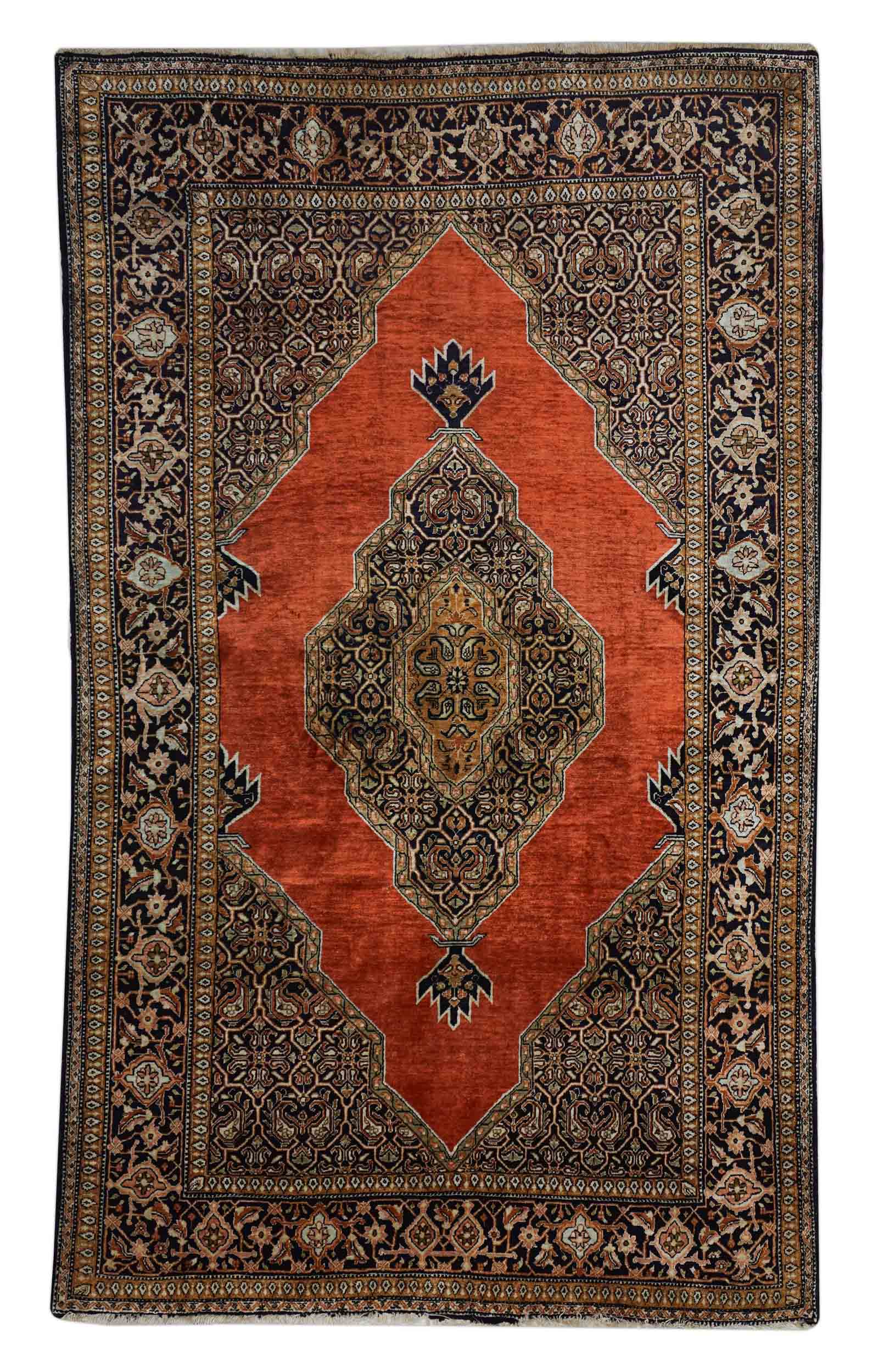 Alter Ghom aus reiner Seide | 175 cm x 105 cm | Nr. Z-2439