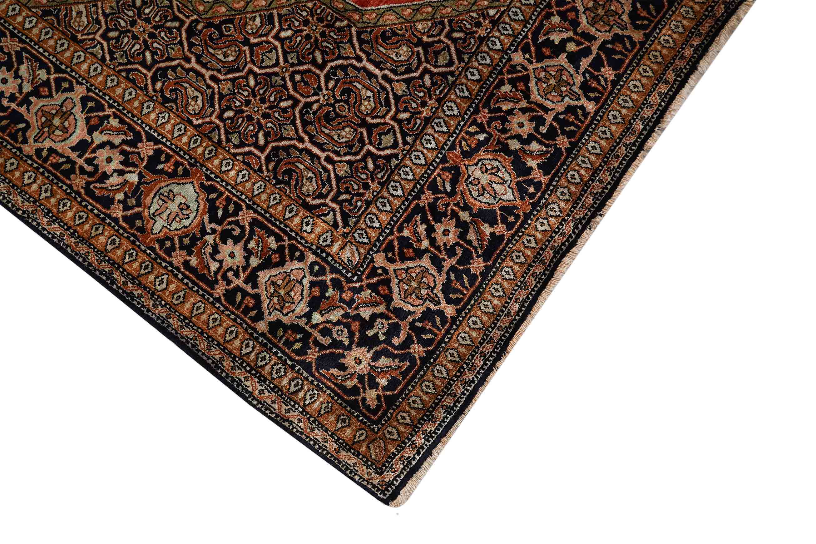 Alter Ghom aus reiner Seide | 175 cm x 105 cm | Nr. Z-2439