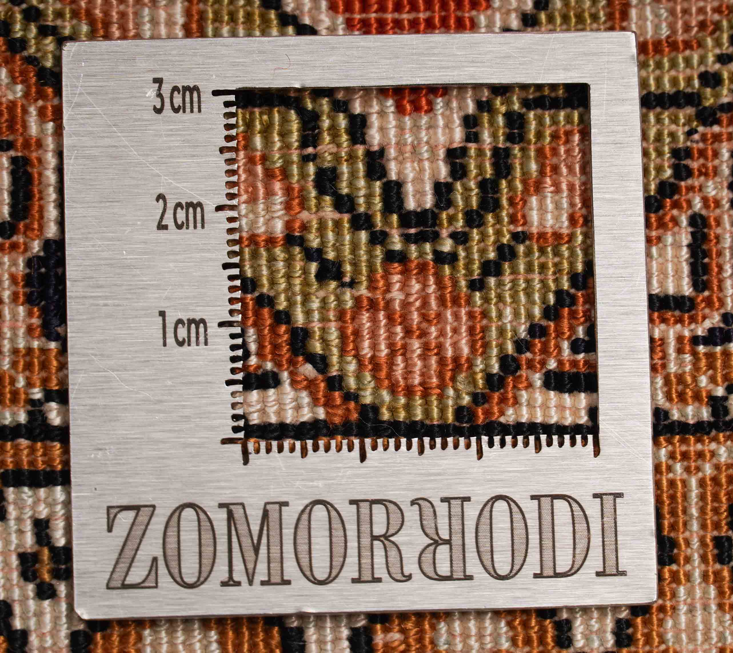 Alter Ghom aus reiner Seide | 175 cm x 105 cm | Nr. Z-2439