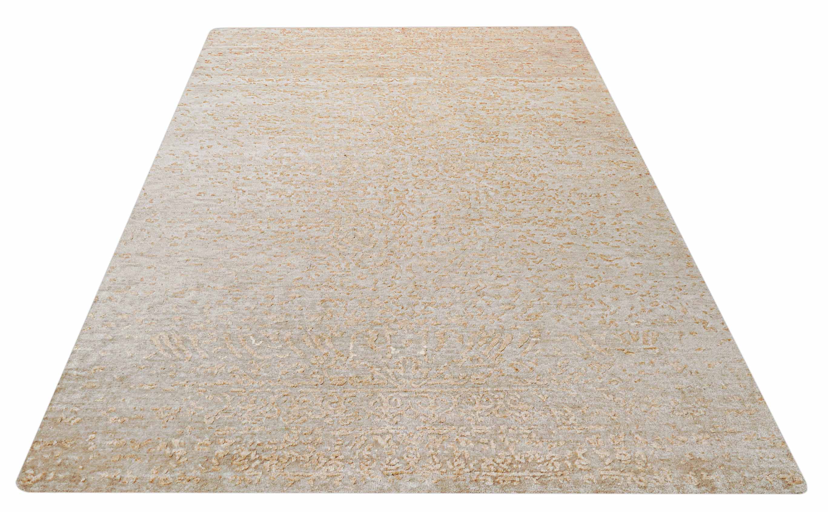 New Teheran Teppich in beige und 204 cm x 146 cm groß