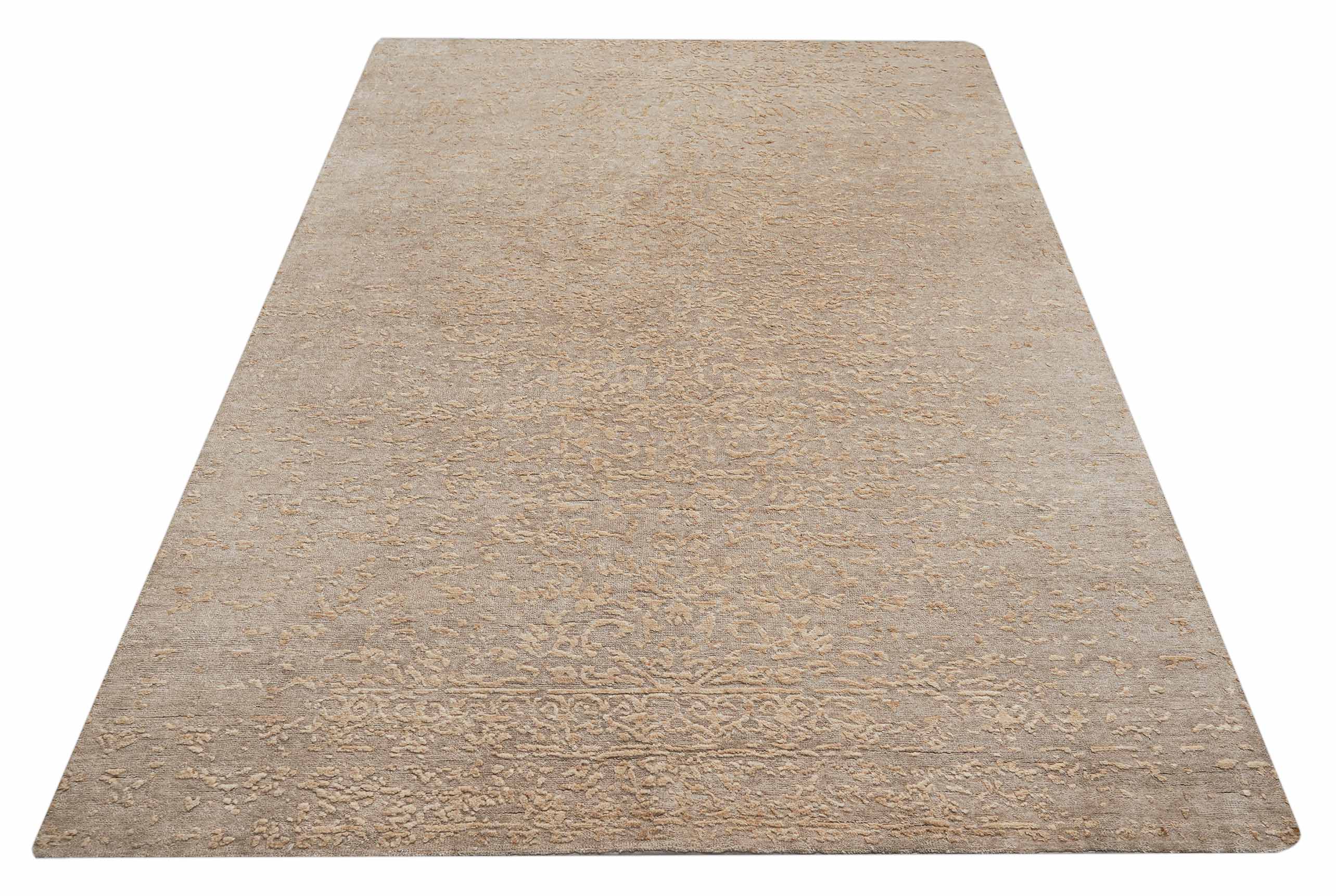 New Teheran Teppich in beige und 204 cm x 146 cm groß