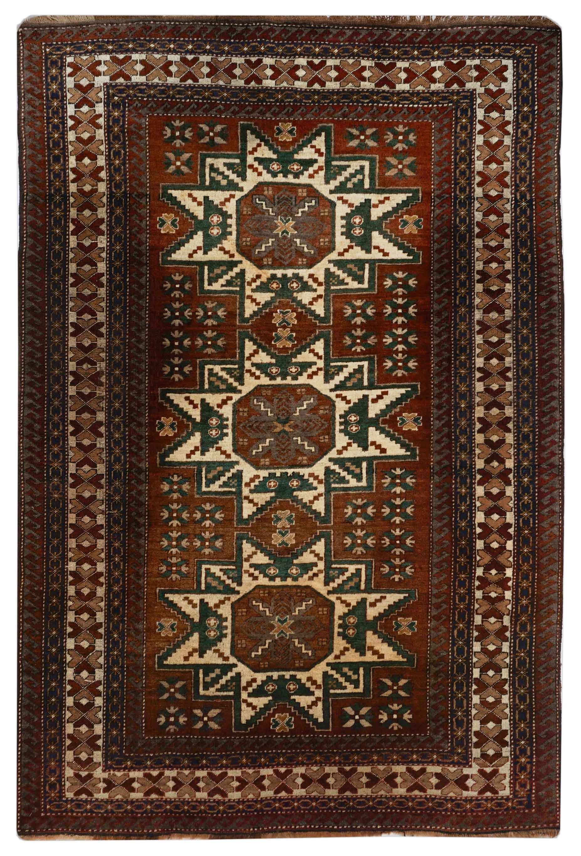Alter Kazak | 224 cm x 152 cm | Nr. Z-2530