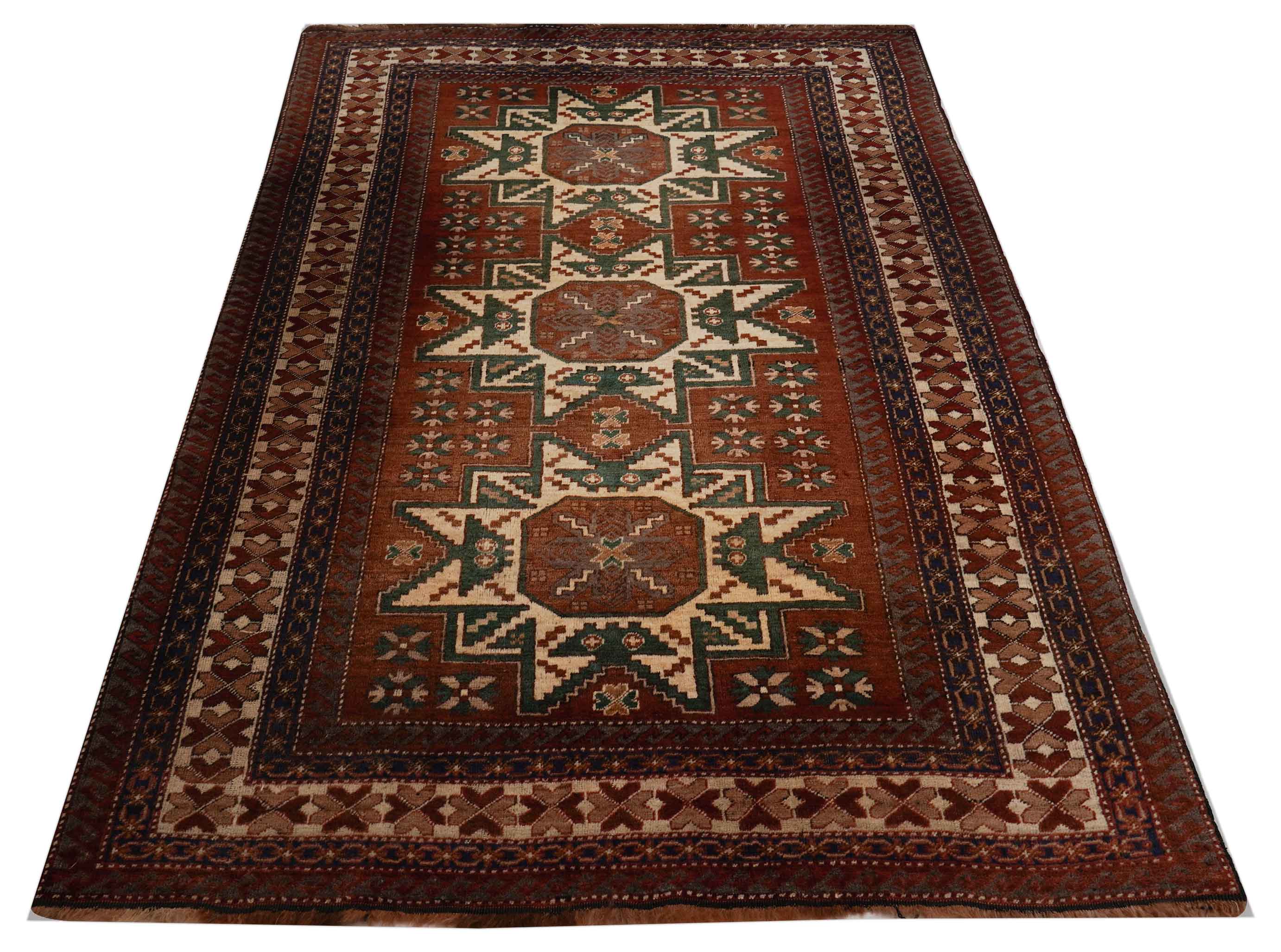 Alter Kazak | 224 cm x 152 cm | Nr. Z-2530