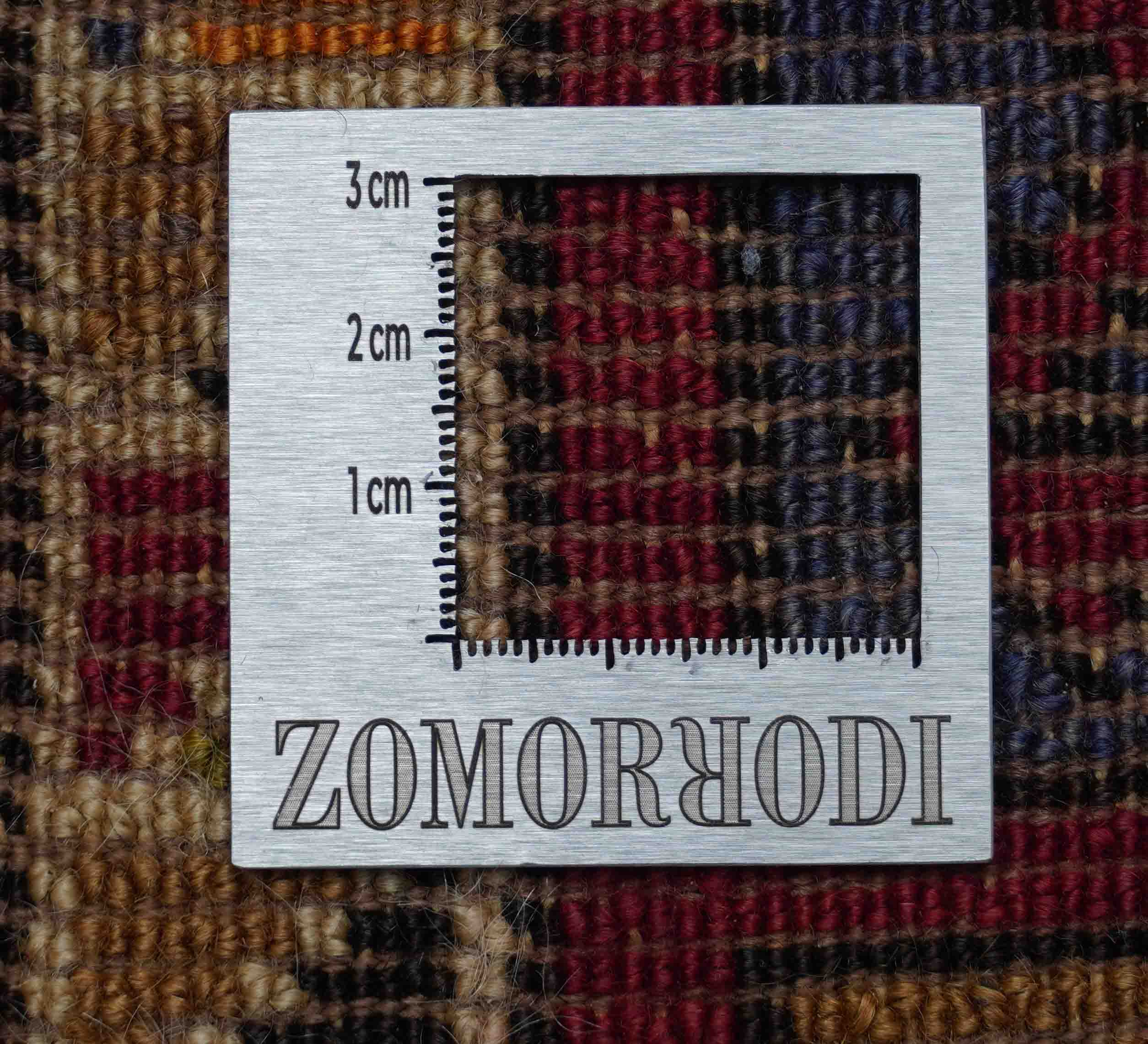 Antiker Kordi Läufer in gold und 500 cm x 107 cm groß