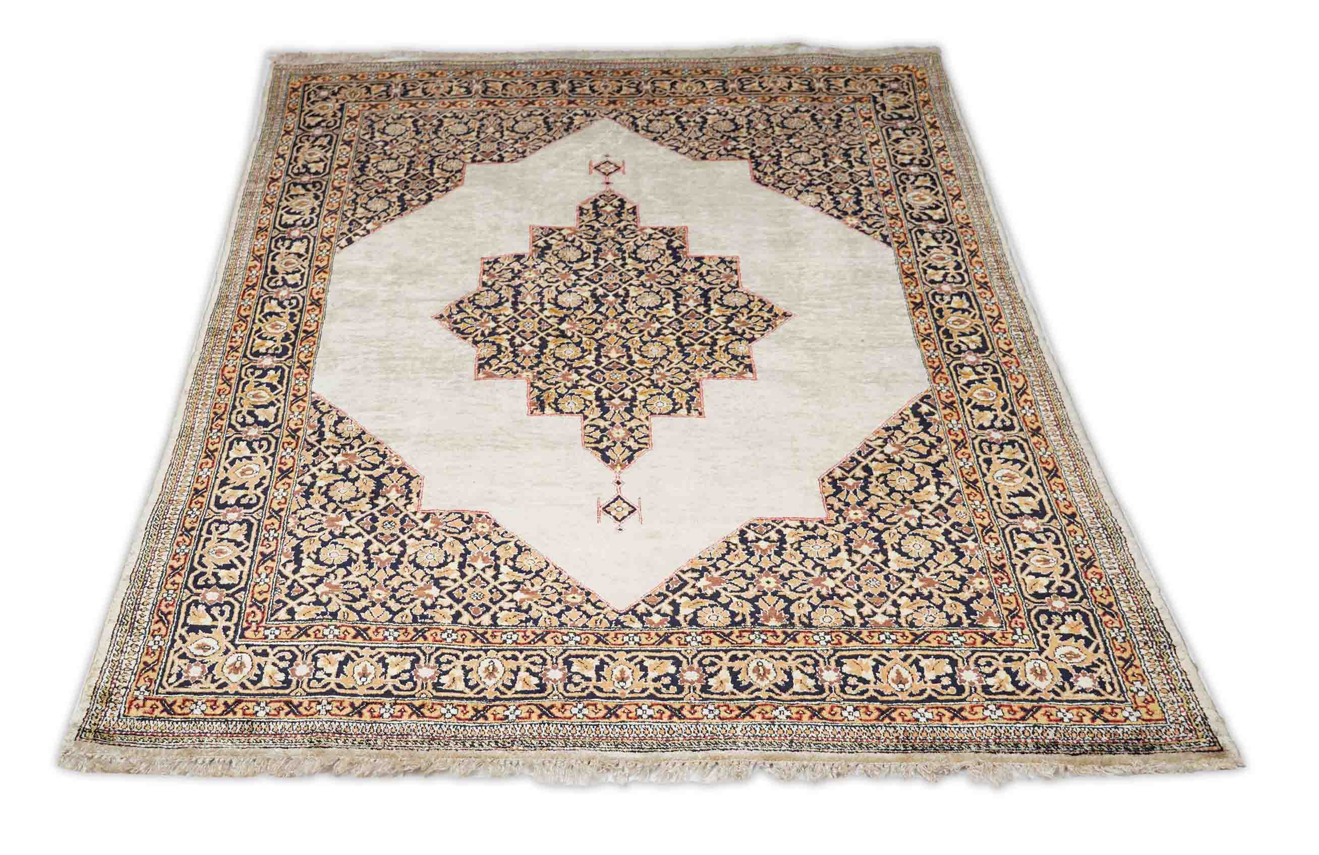 Ghom aus reiner Seide | 157 cm x 102 cm | Nr. Z-347