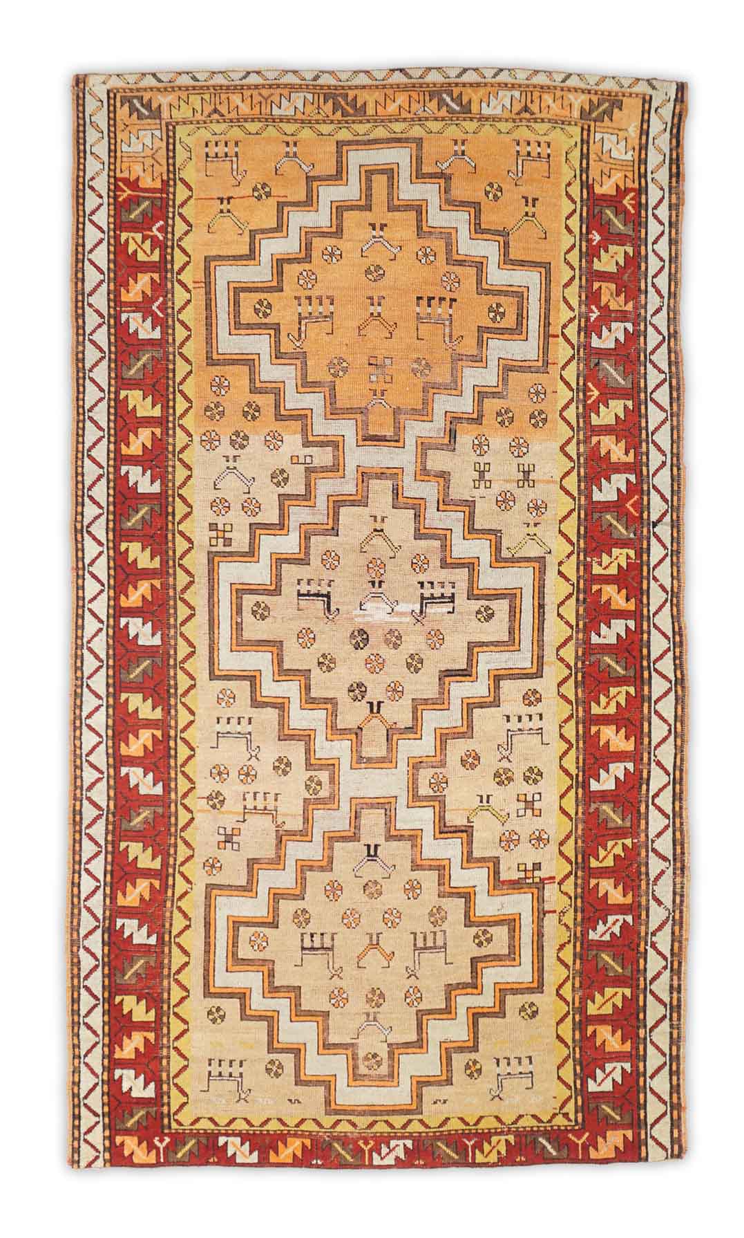 Antiker Kazak | 226 cm x 126 cm | Nr. Z-352