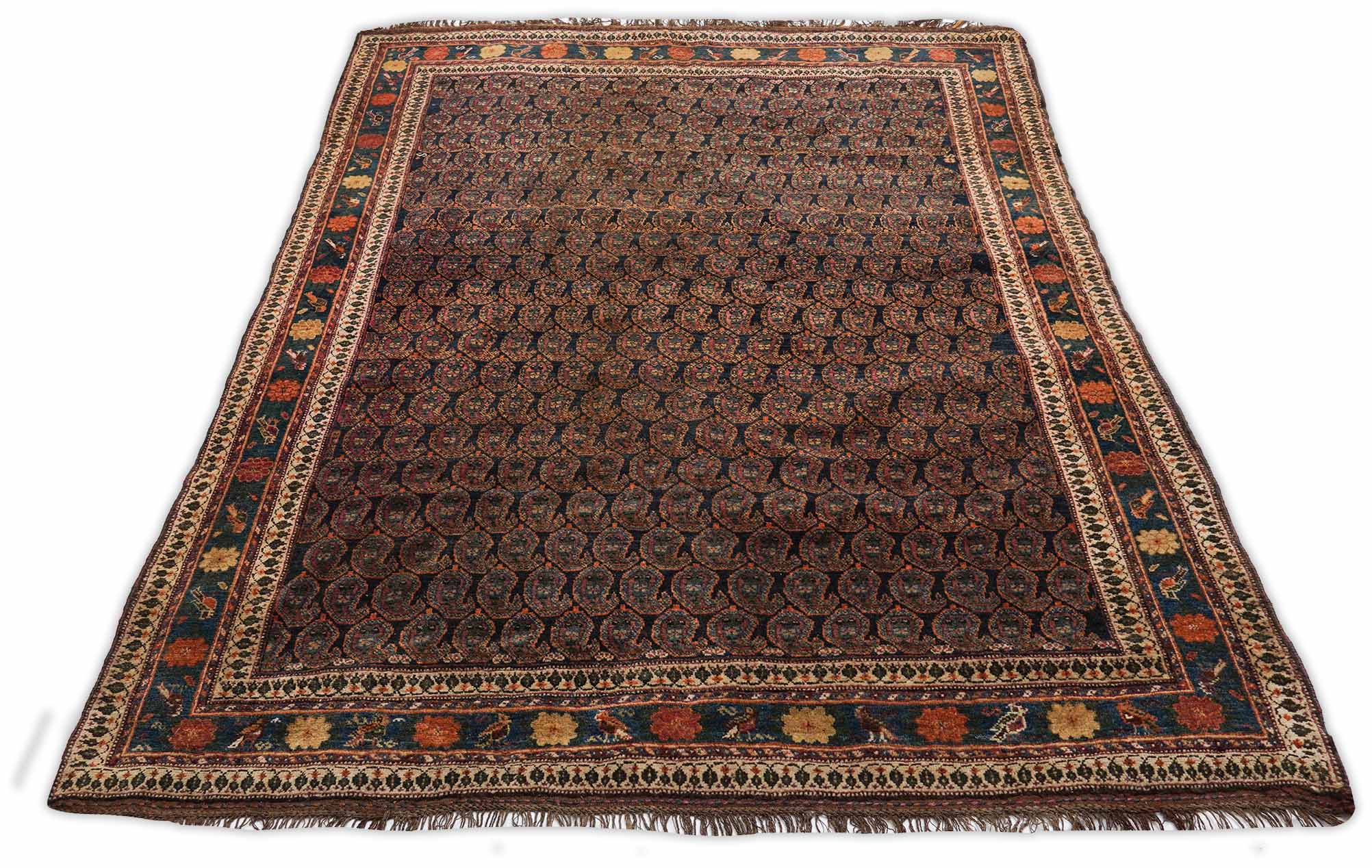 Antiker Ghasghai | 205 cm x 146 cm | Nr. Z-536