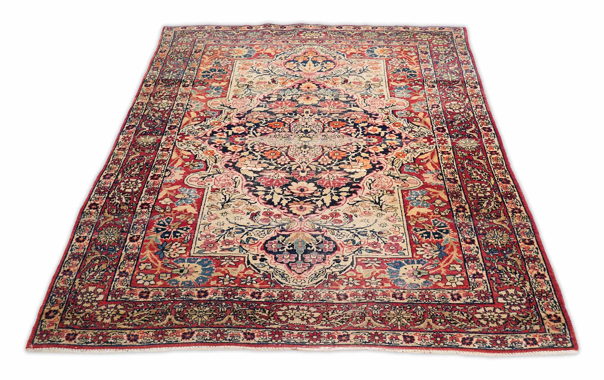 Antiker Isfahan I 178 cm c 128 cm I Nr. Z-53