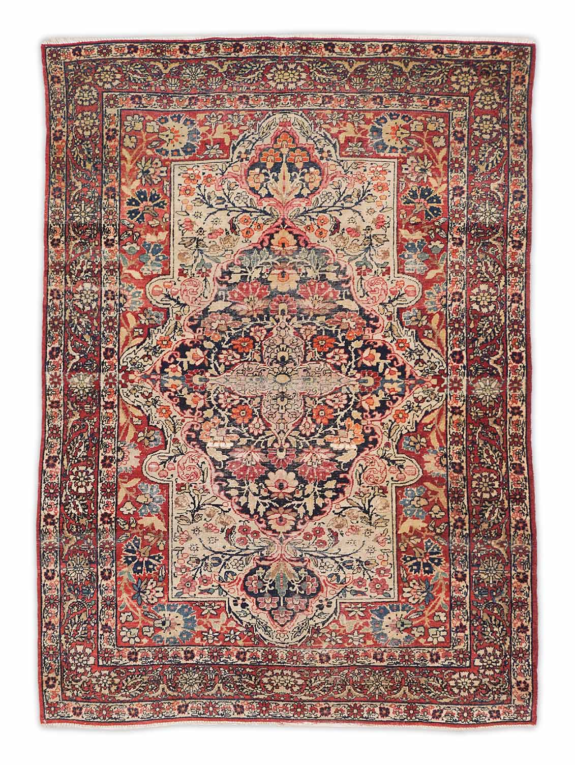 Antiker Isfahan I 178 cm c 128 cm I Nr. Z-53