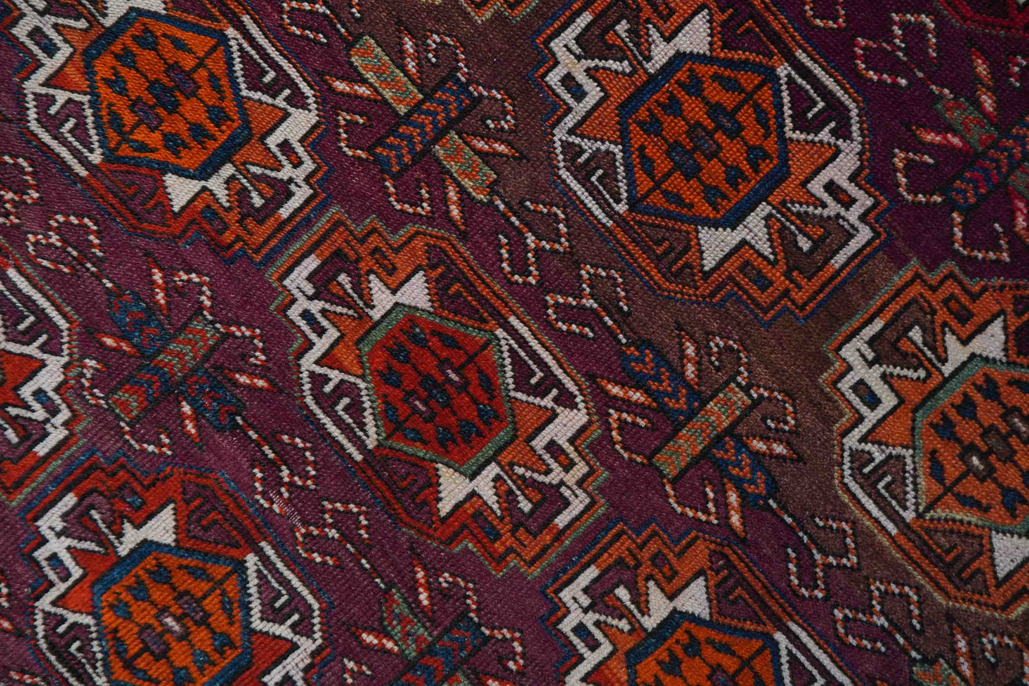 Antiker Türkischer Orientteppich | 235 cm x 127 cm | Nr. Z-677