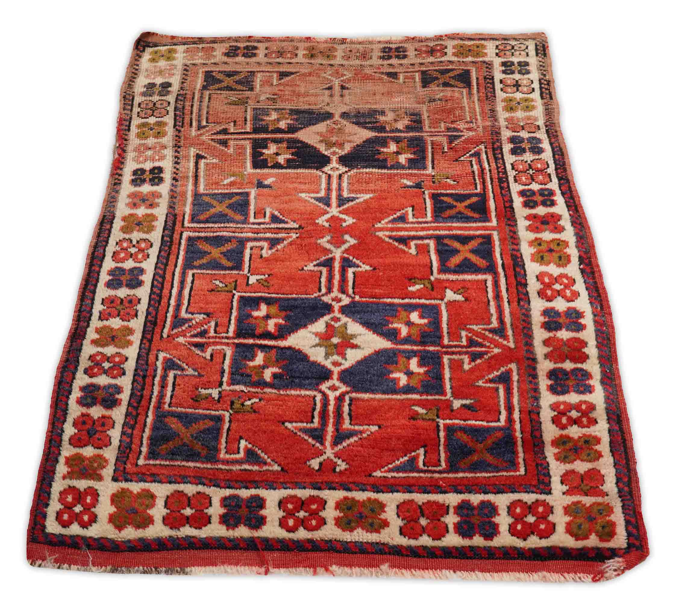 Antiker Kazak | 123 cm x 82 cm | Nr. Z-711