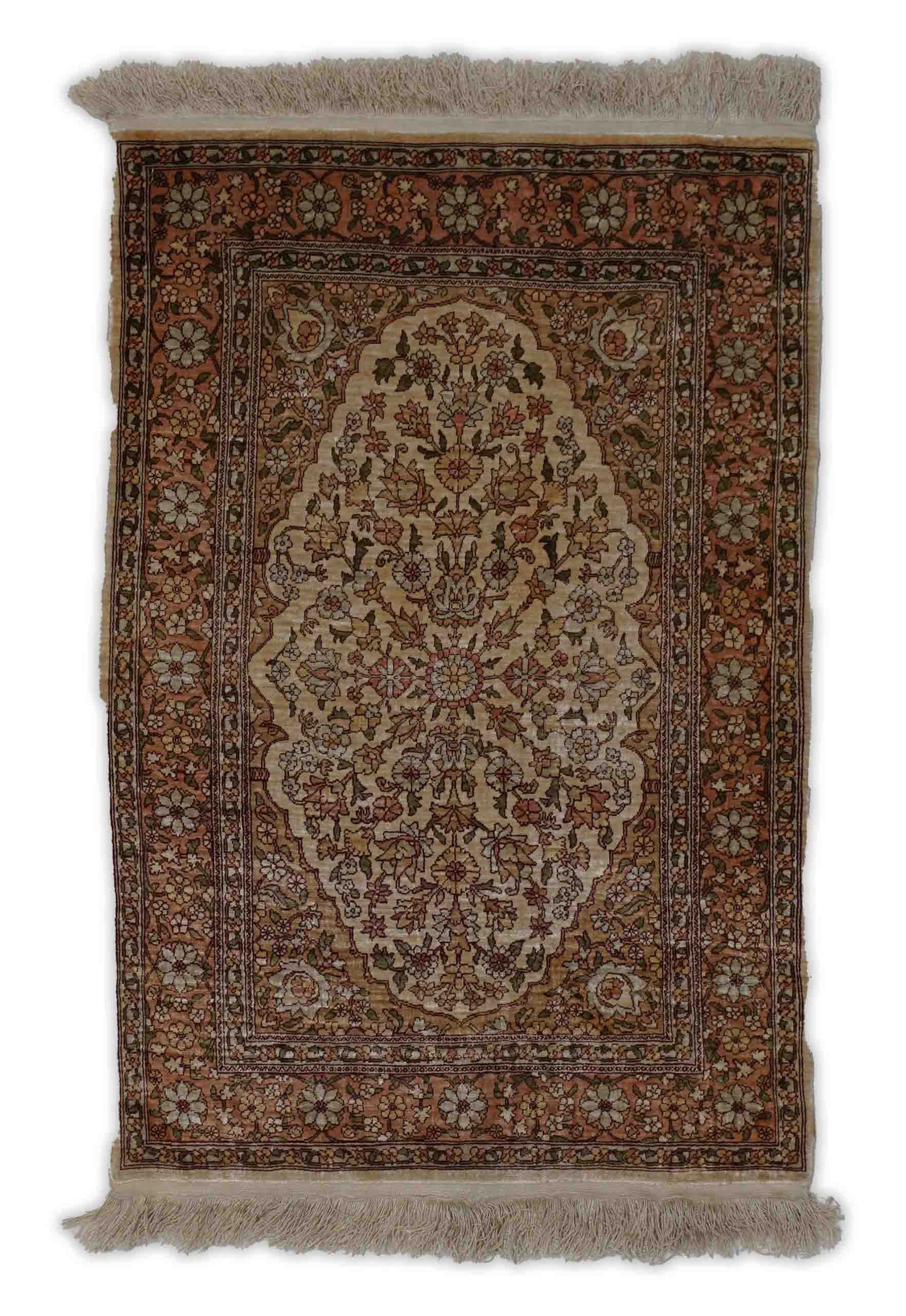 Hereke aus reiner Seide | 74 cm x 54 cm | Nr. Z-762