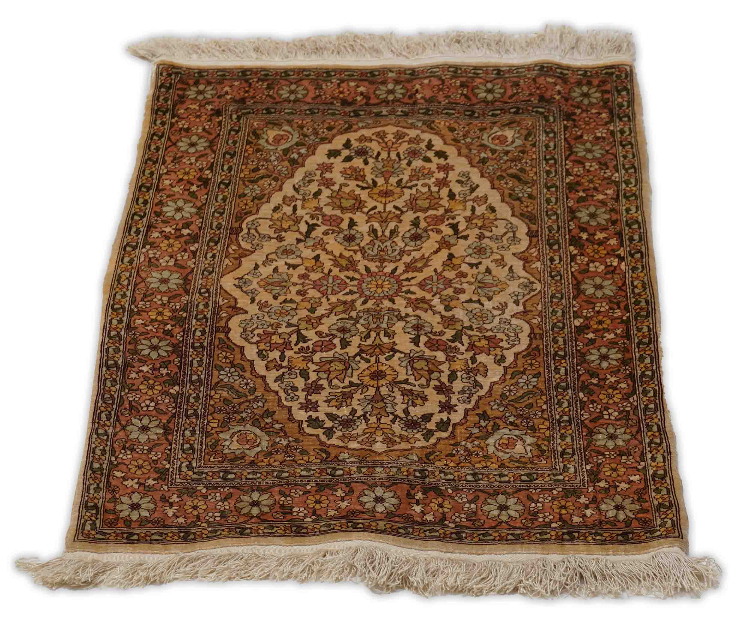Hereke aus reiner Seide | 74 cm x 54 cm | Nr. Z-762