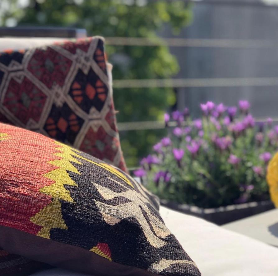 Kelim Kissen | 40 cm x 40 cm | Nr. K3068