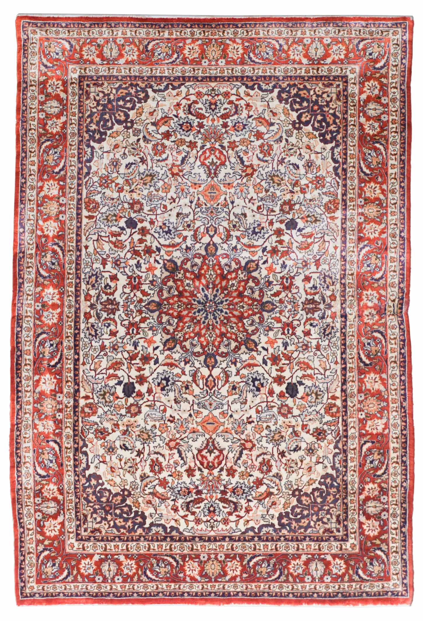 China Teppich aus reiner Seide | 94 x 62 cm | Nr. 17494