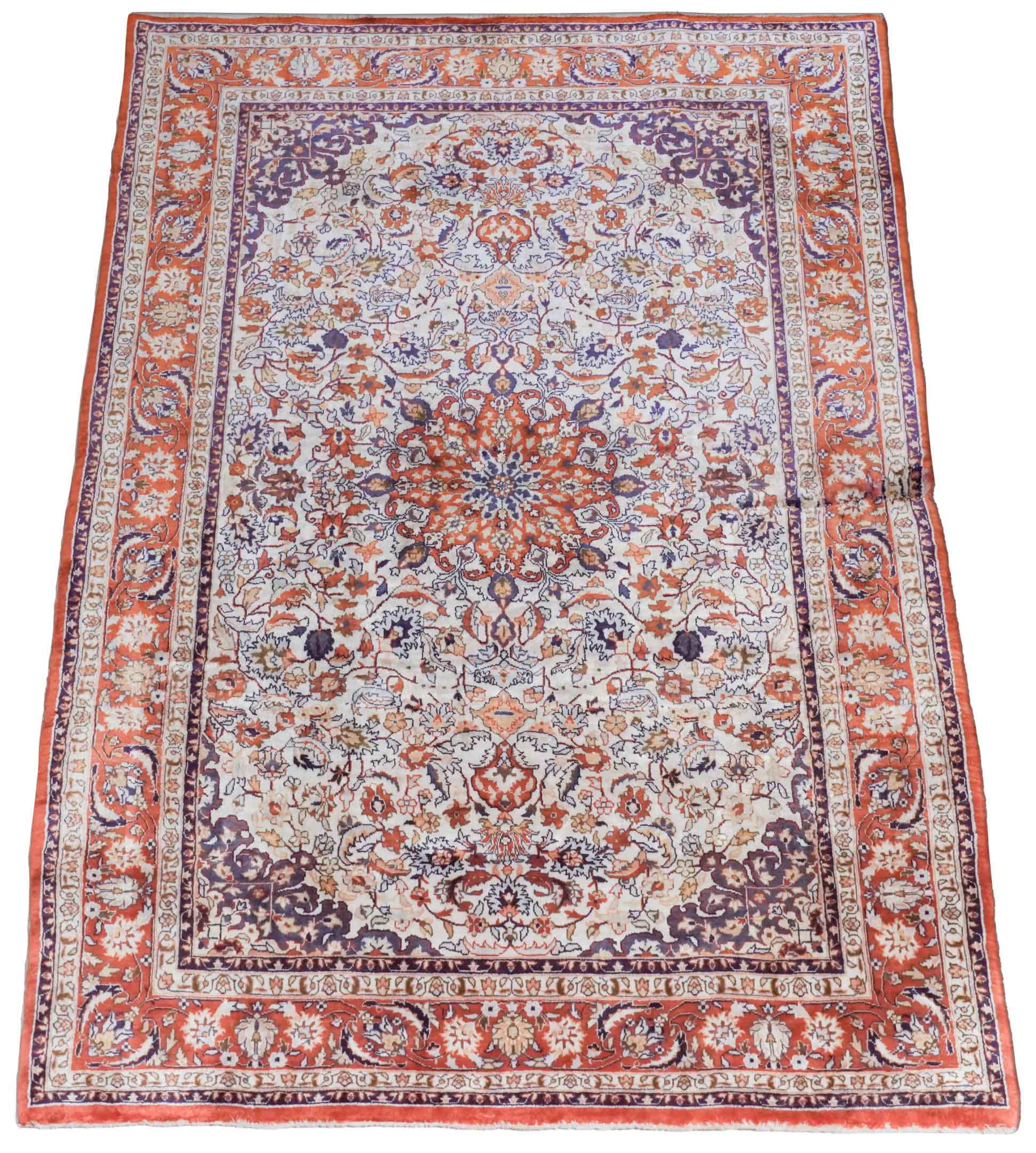 China Teppich aus reiner Seide | 94 x 62 cm | Nr. 17494