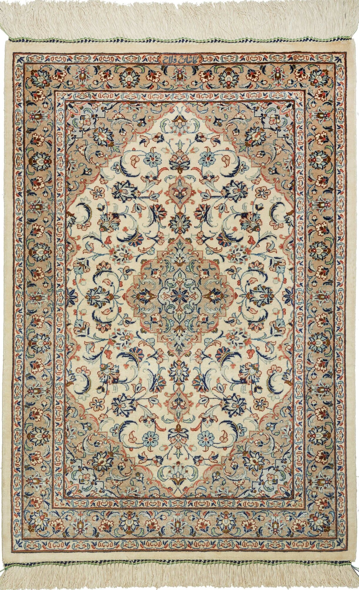 Ghom aus reiner Seide | 86 cm x 58 cm | Nr. 12-459233