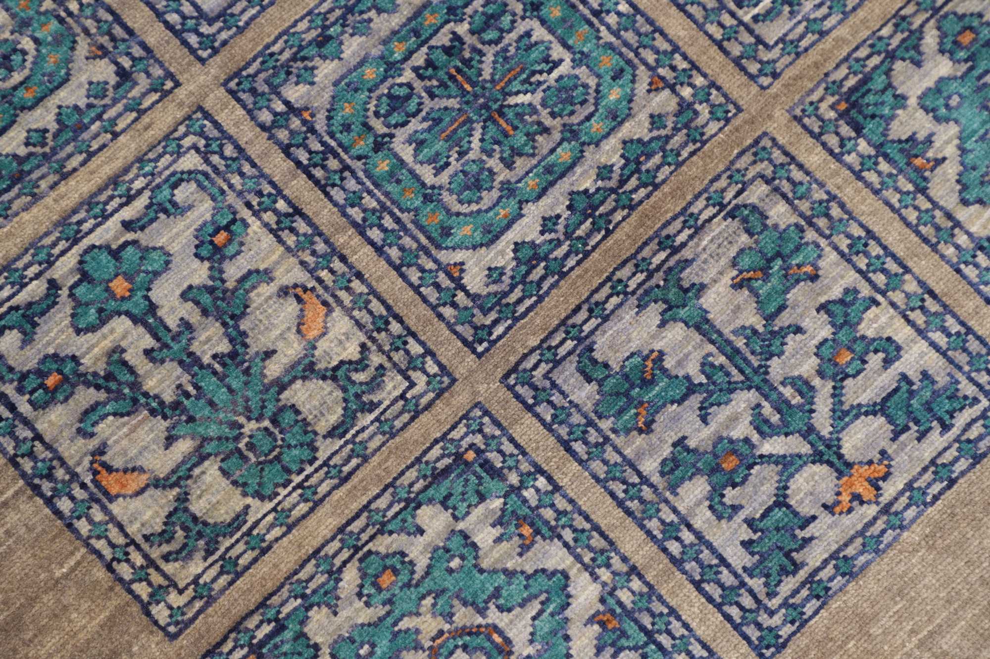 Bakhtiari Feldermuster Teppich | 237 cm x 77 cm | Nr. 12-473856