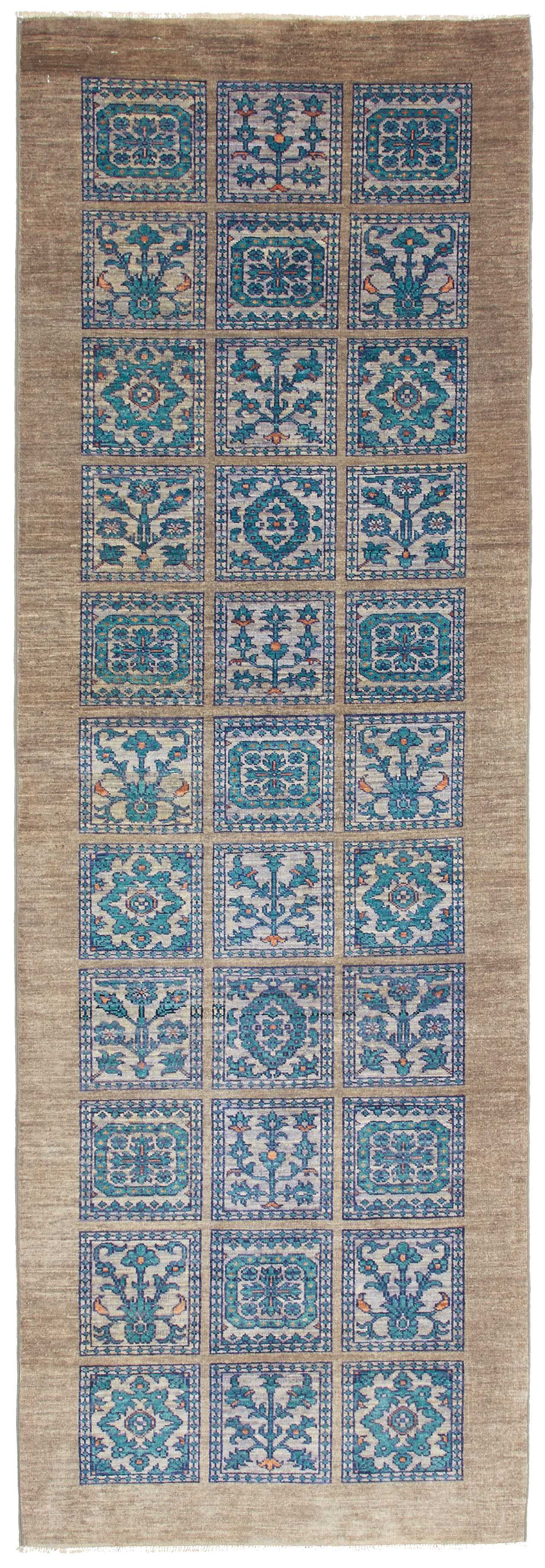 Bakhtiari Feldermuster Teppich | 237 cm x 77 cm | Nr. 12-473856